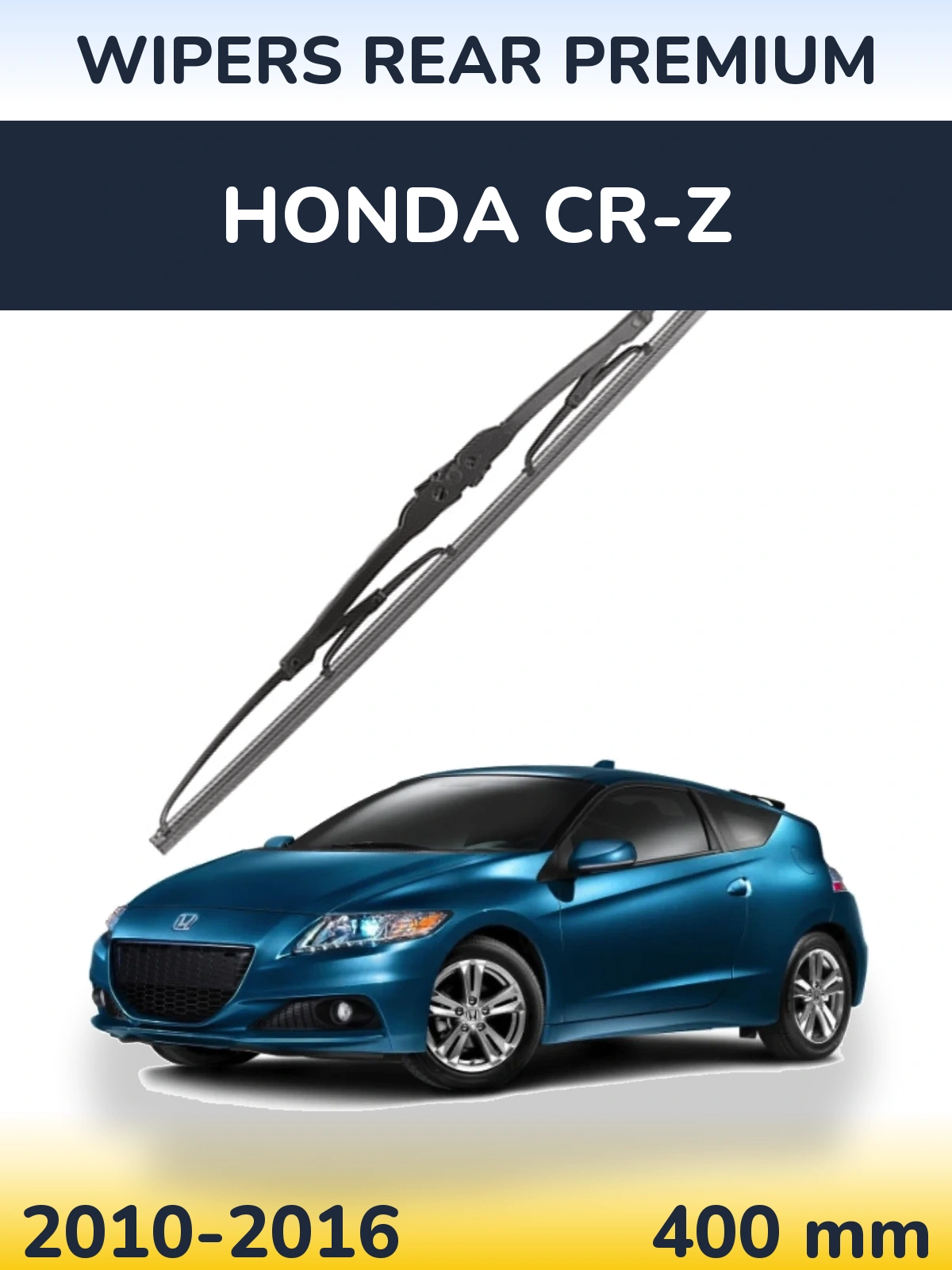 Zadní stěrač WIPERS REAR PREMIUM 400 mm pro Honda CR-Z 2010-2016