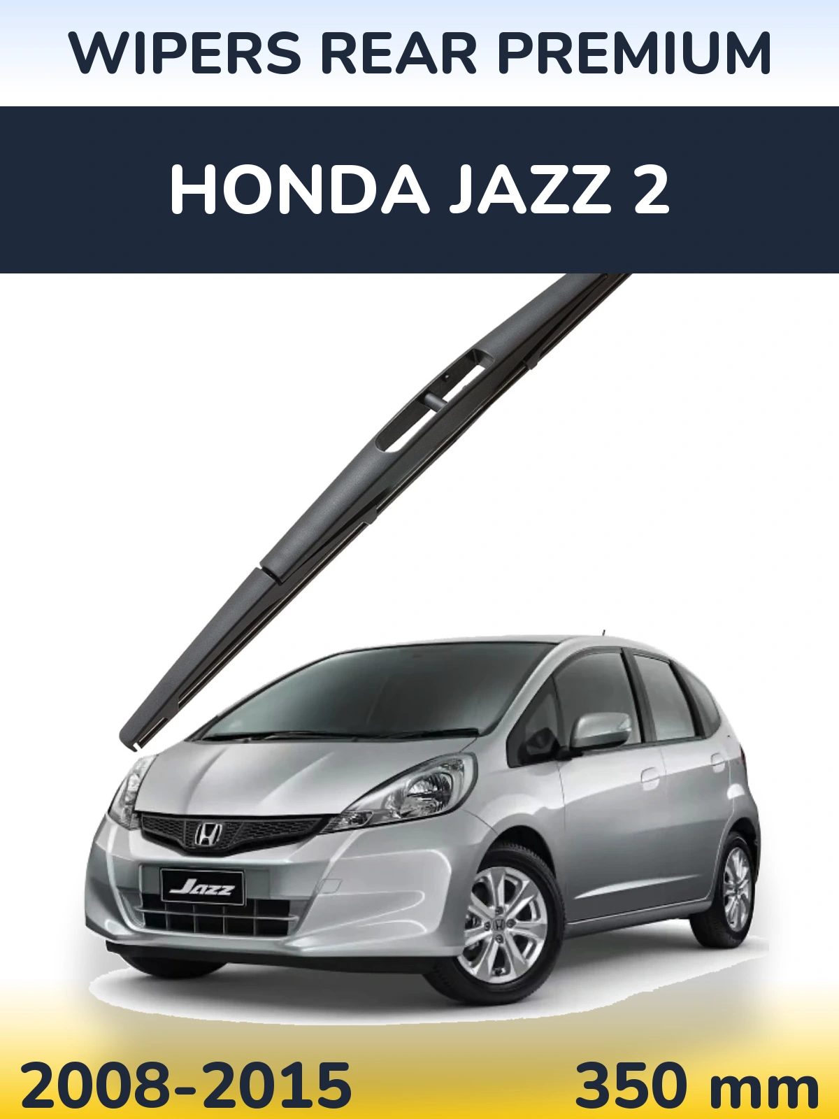 Zadní stěrač WIPERS REAR PREMIUM 350 mm pro Honda Jazz 2 2008-2015