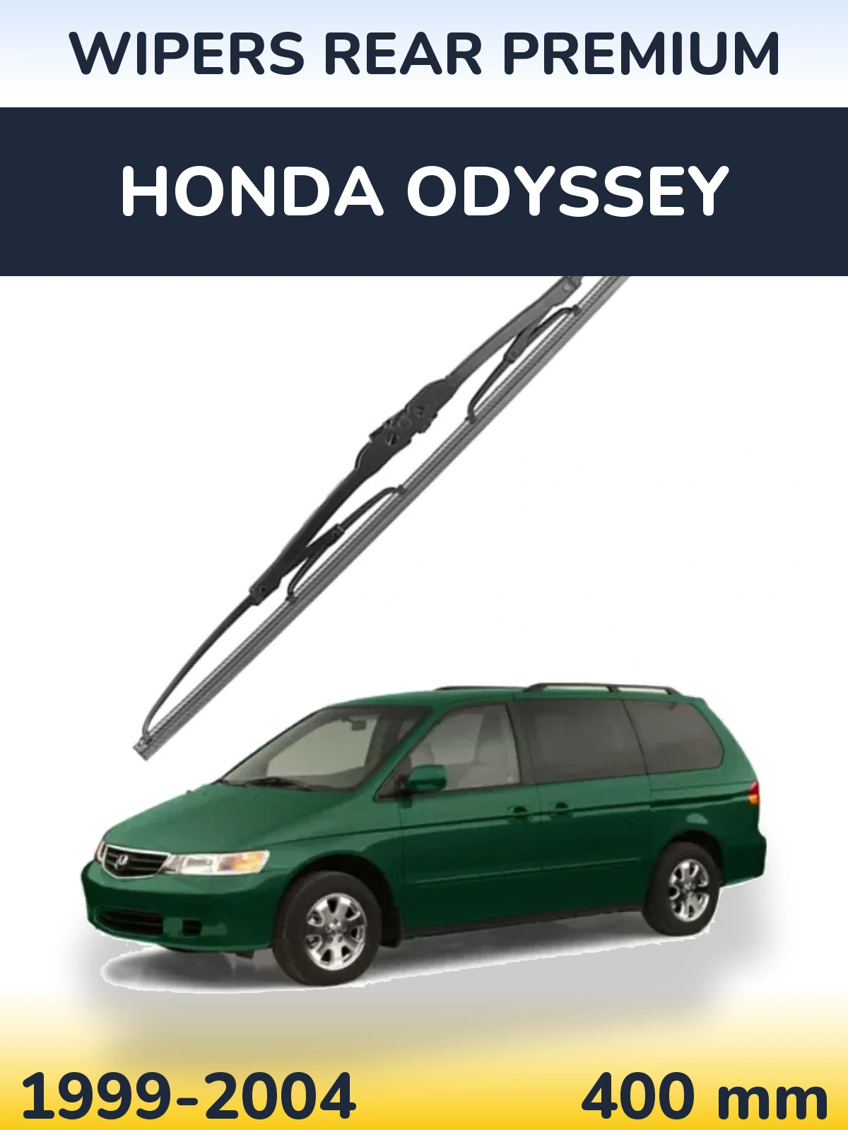 Задня щітка WIPERS REAR PREMIUM 400 мм для Honda Odyssey 1999-2004
