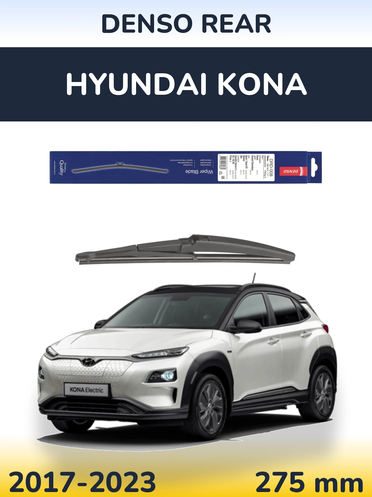 Zadní stěrač Denso Rear 280 mm pro Hyundai Kona 2017-2023