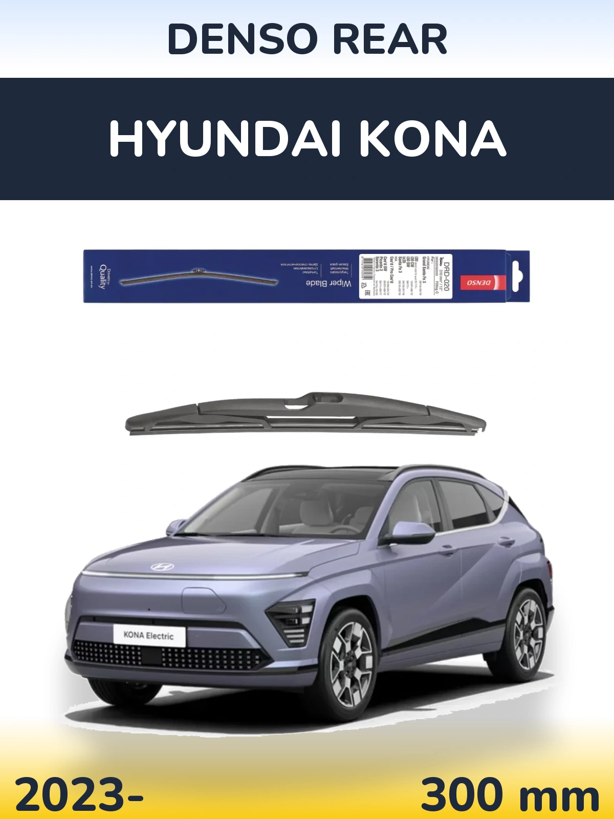 Zadní stěrač Denso Rear 310 mm pro Hyundai Kona 2023-2026