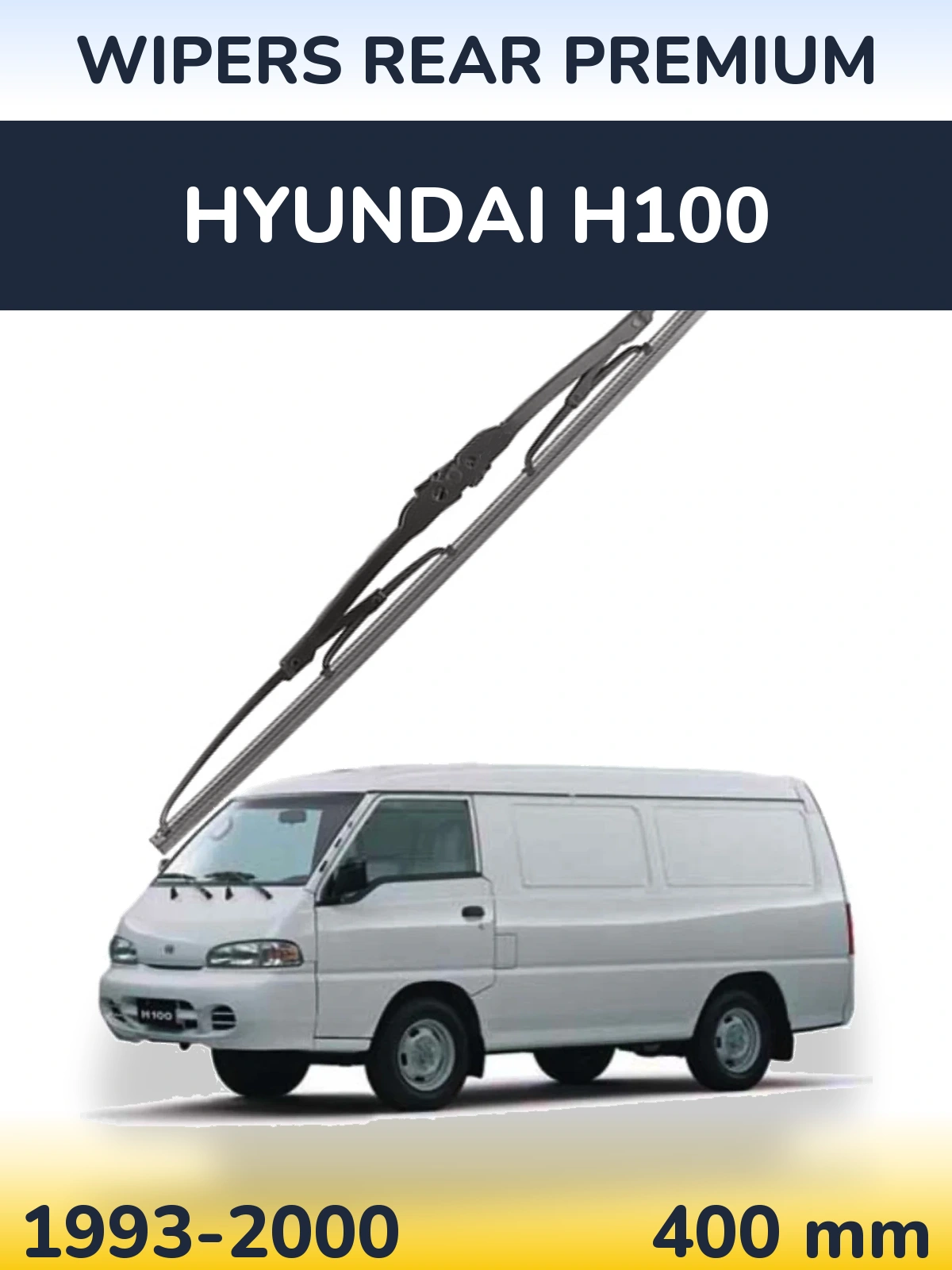 Zadní stěrač WIPERS REAR PREMIUM 400 mm pro Hyundai H100 1993-2000