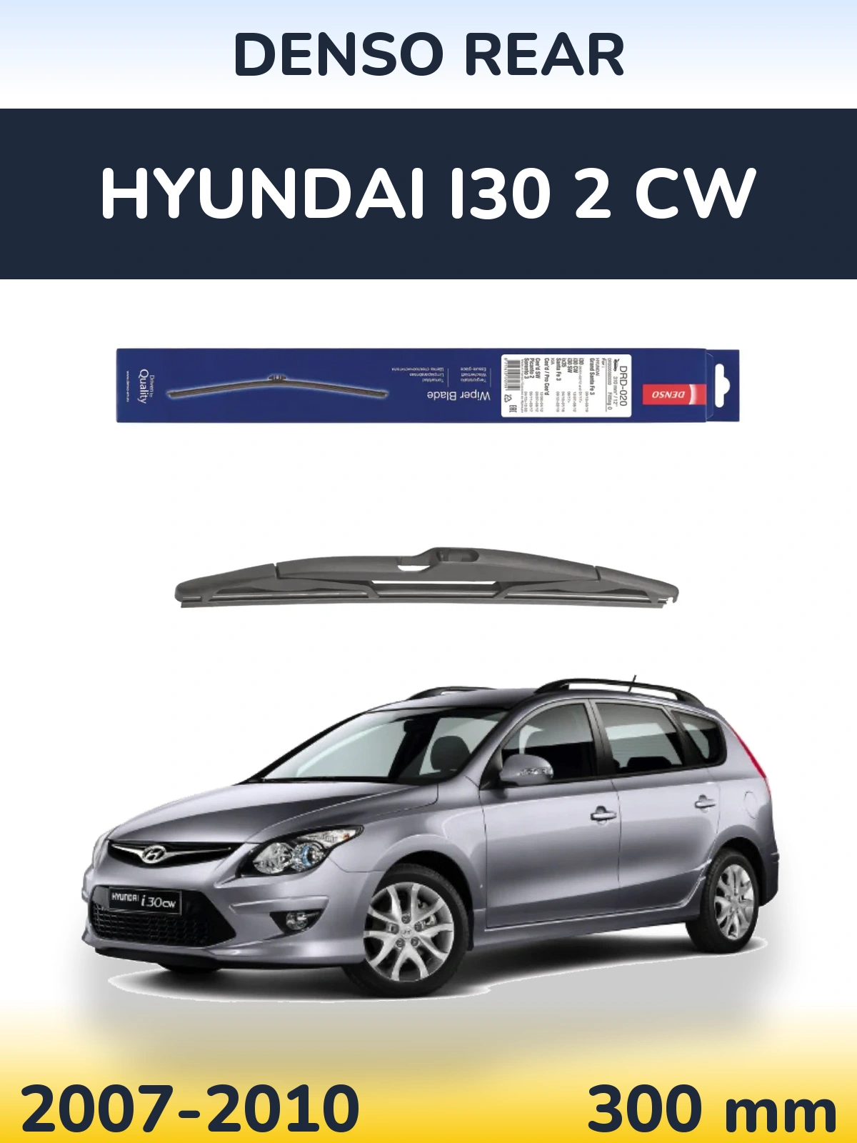 Zadní stěrač Denso Rear 310 mm pro Hyundai i30 2 CW 2007-2010