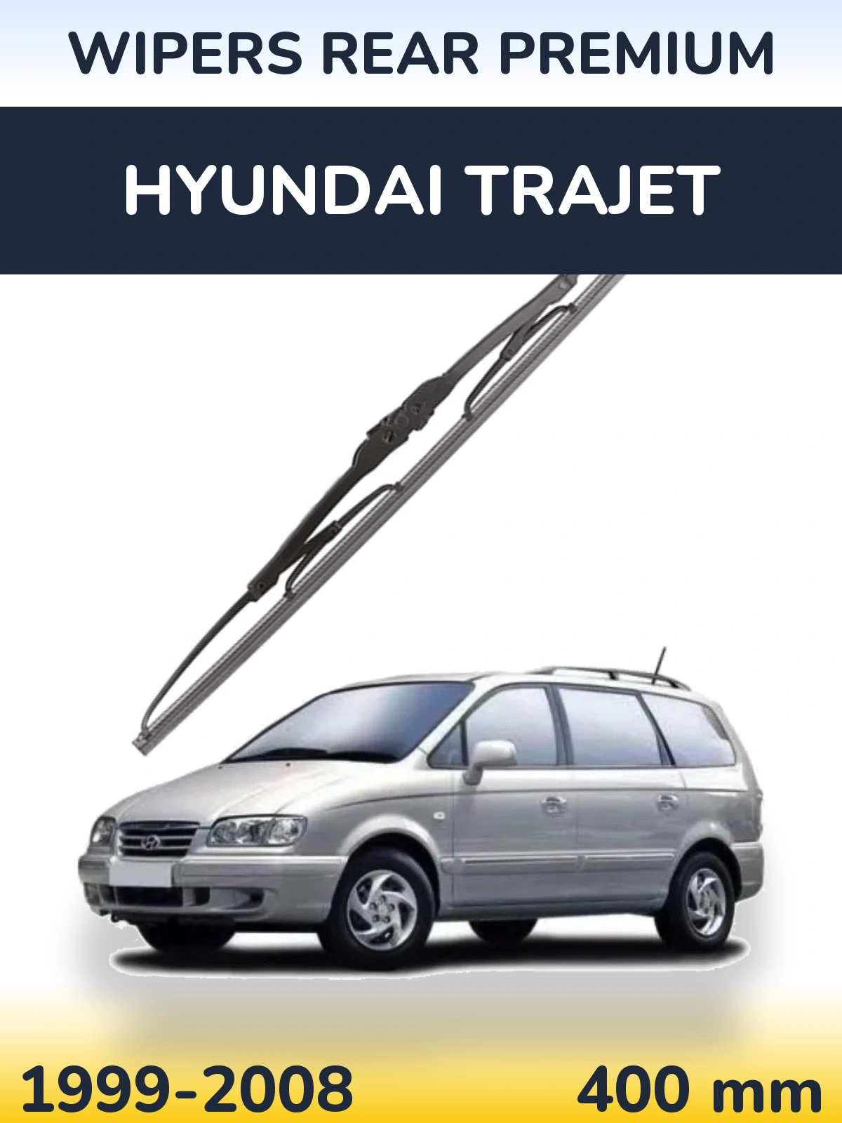 Zadní stěrač WIPERS REAR PREMIUM 400 mm pro Hyundai Trajet 1999-2008