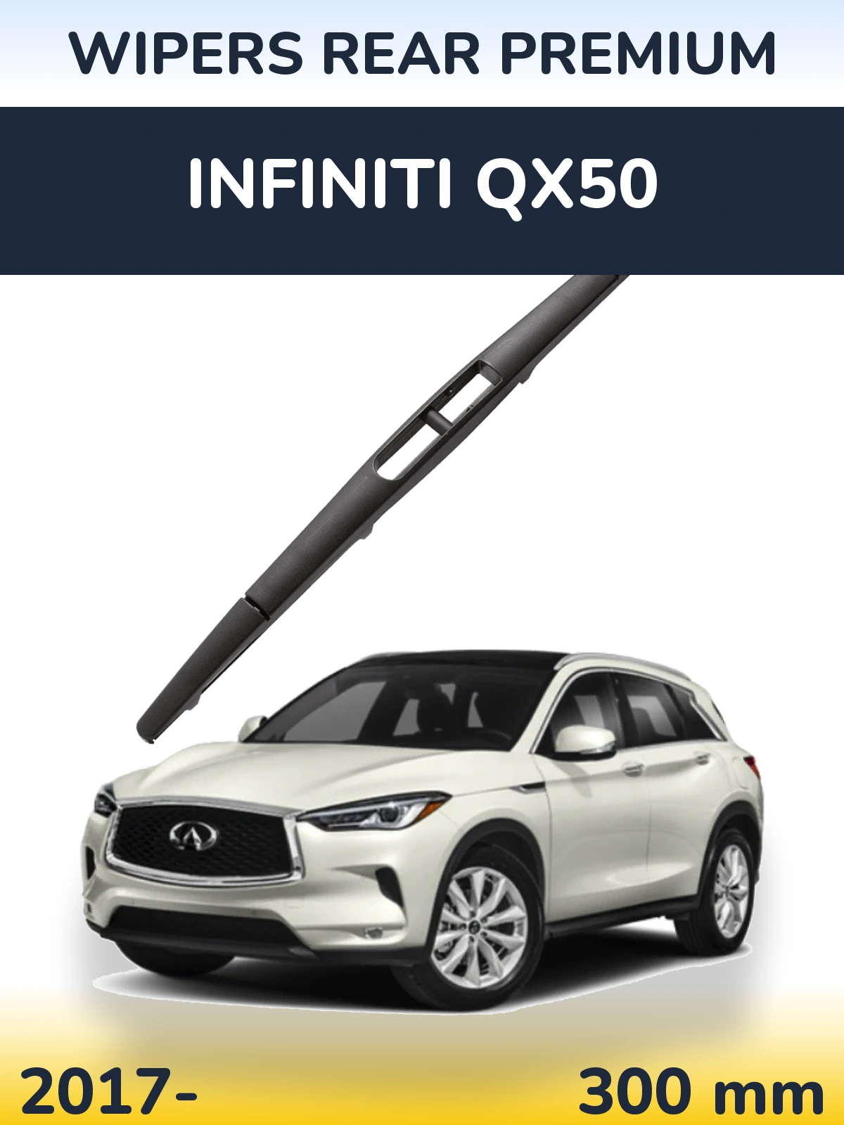 Zadní stěrač WIPERS REAR PREMIUM 300 mm pro Infiniti QX50 2017-2026