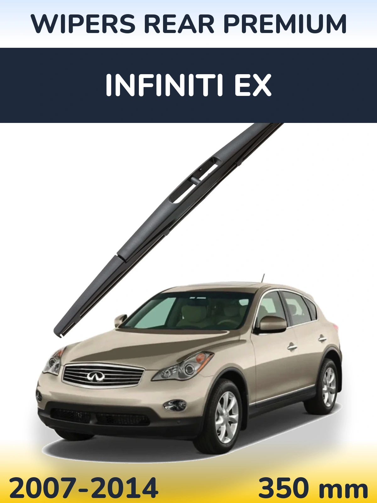 Zadní stěrač WIPERS REAR PREMIUM 350 mm pro Infiniti EX 2007-2014