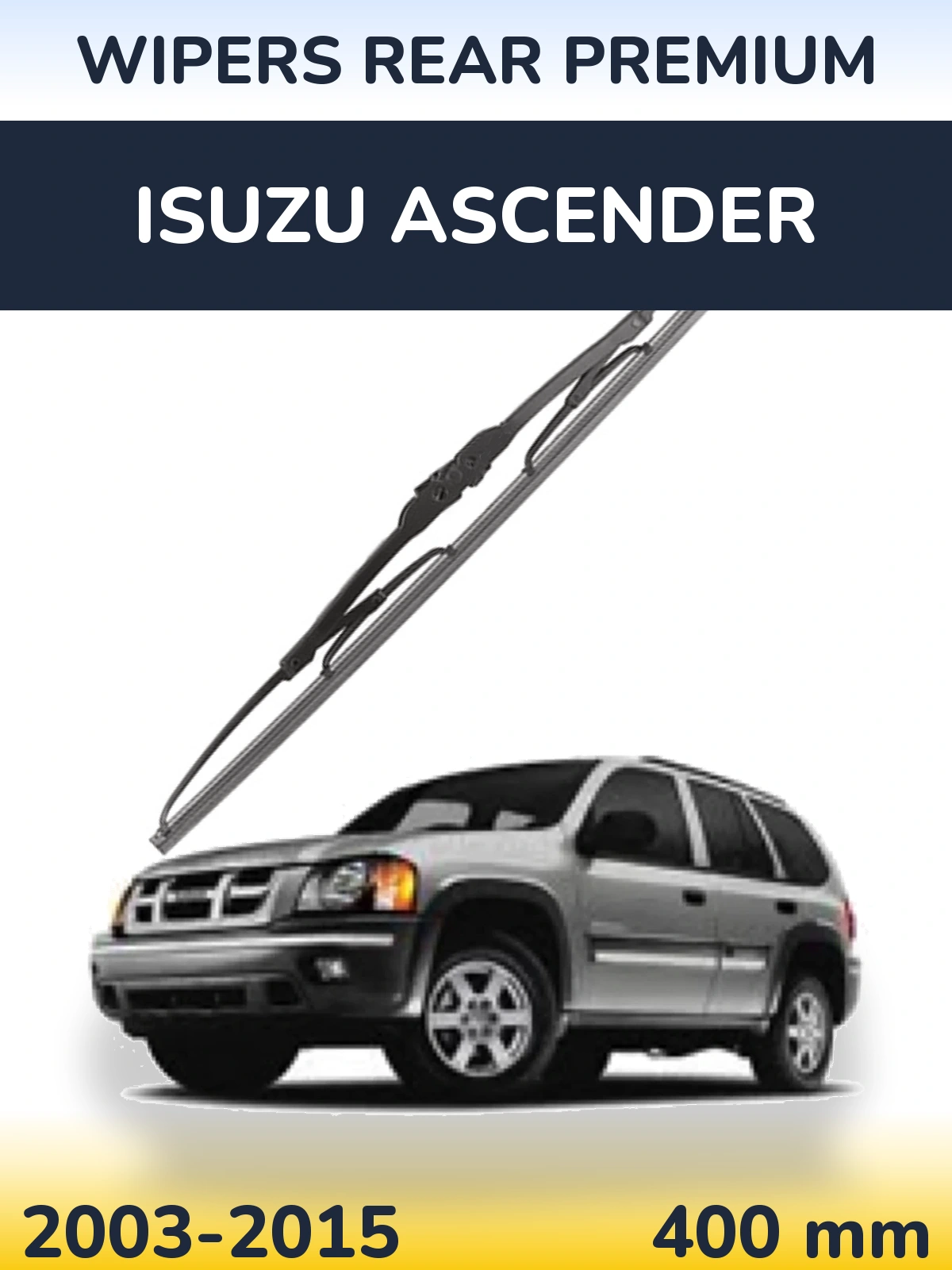 Zadní stěrač WIPERS REAR PREMIUM 400 mm pro Isuzu Ascender 2003-2015