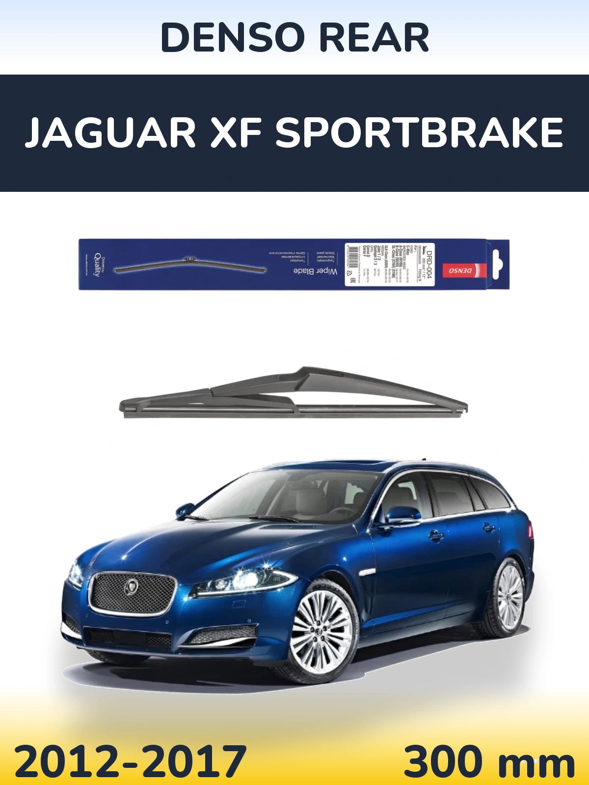 Zadní stěrač Denso Rear 300 mm pro Jaguar XF Sportbrake 2012-2017