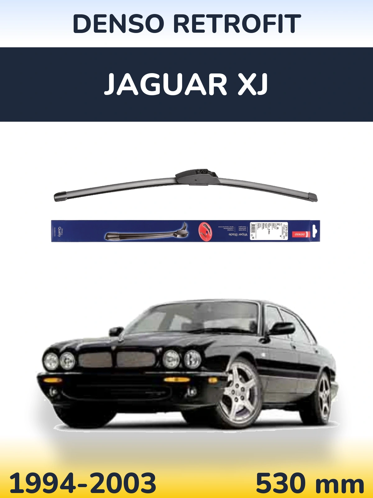 Передня щітка Denso Retrofit 530 мм для Jaguar XJ 1994-2003