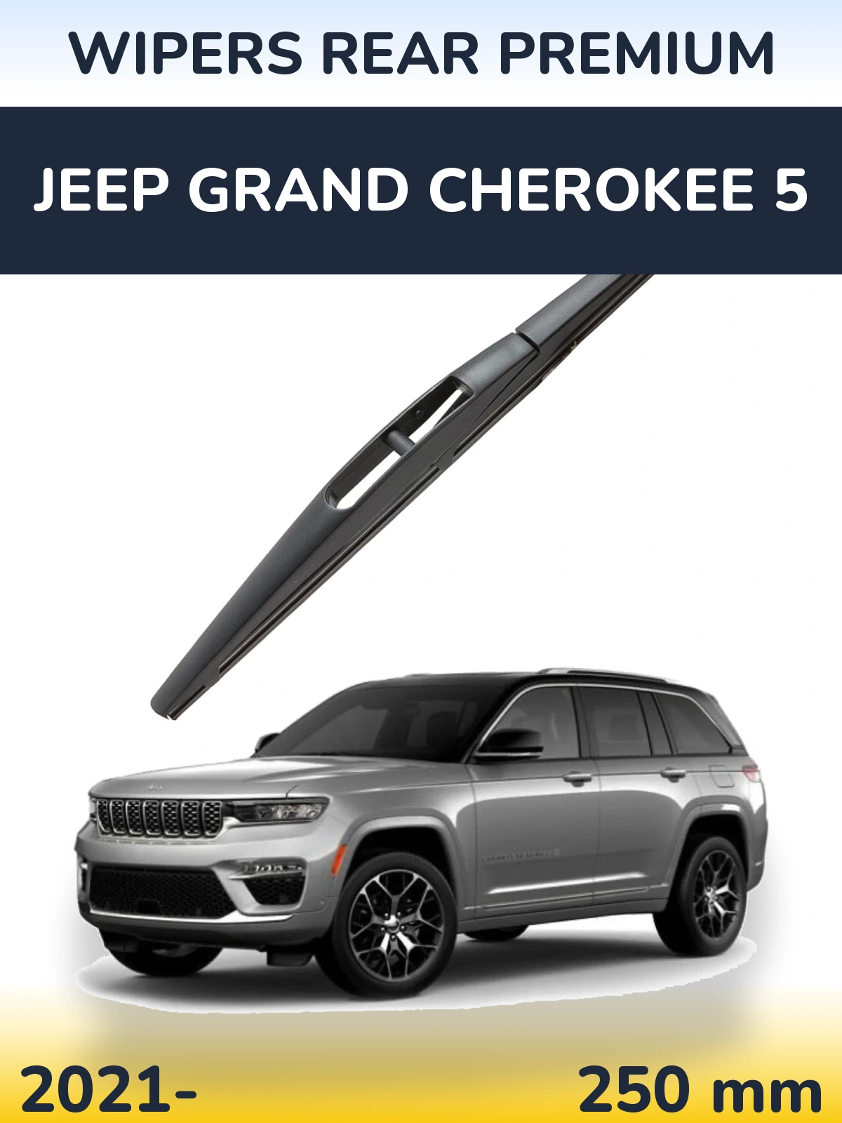 Zadní stěrač WIPERS REAR PREMIUM 250 mm pro Jeep Grand Cherokee 5 2021-2026