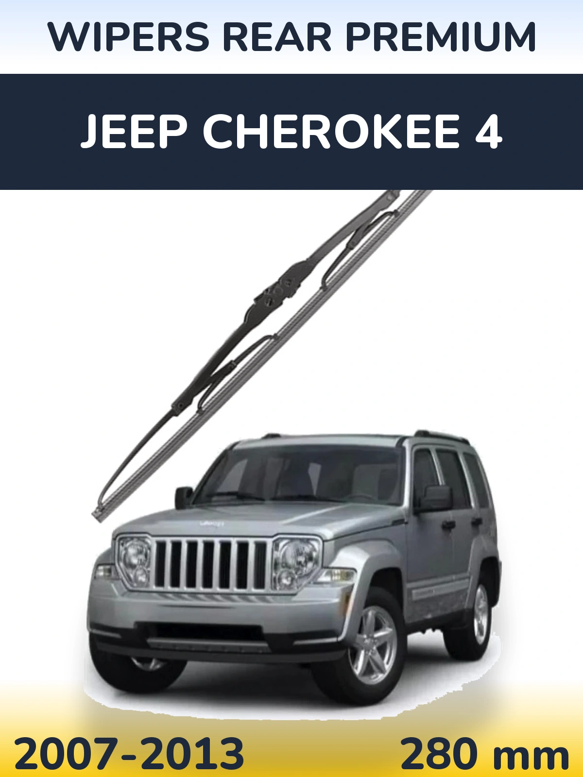 Zadní stěrač WIPERS REAR PREMIUM 280 mm pro Jeep Cherokee 4 2007-2013