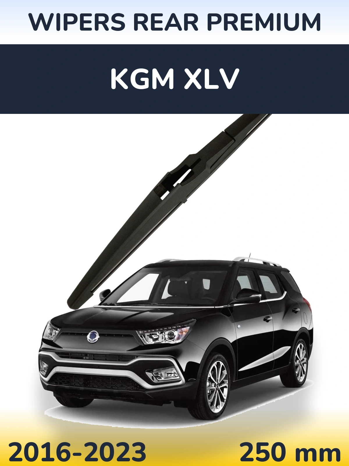 Zadní stěrač WIPERS REAR PREMIUM 250 mm pro KGM XLV 2016-2023
