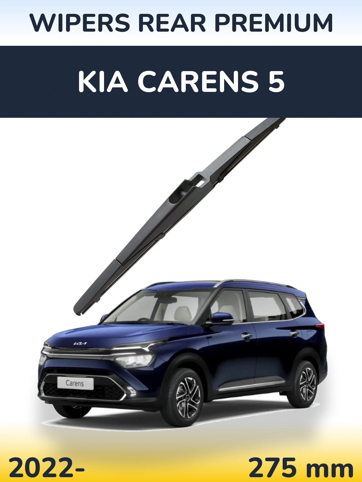 Zadní stěrač WIPERS REAR PREMIUM 275 mm pro KIA Carens 5 2022-2026