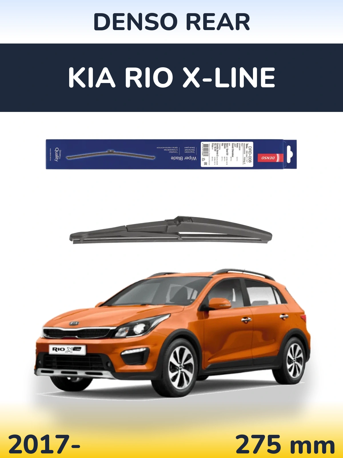 Zadní stěrač Denso Rear 280 mm pro KIA Rio X-Line 2017-2026