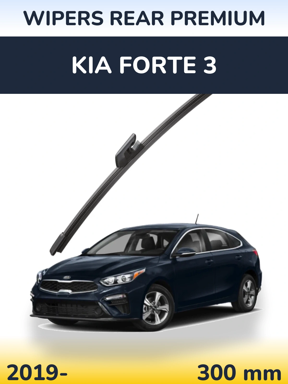 Zadní stěrač WIPERS REAR PREMIUM 300 mm pro KIA Forte 3 2019-2026
