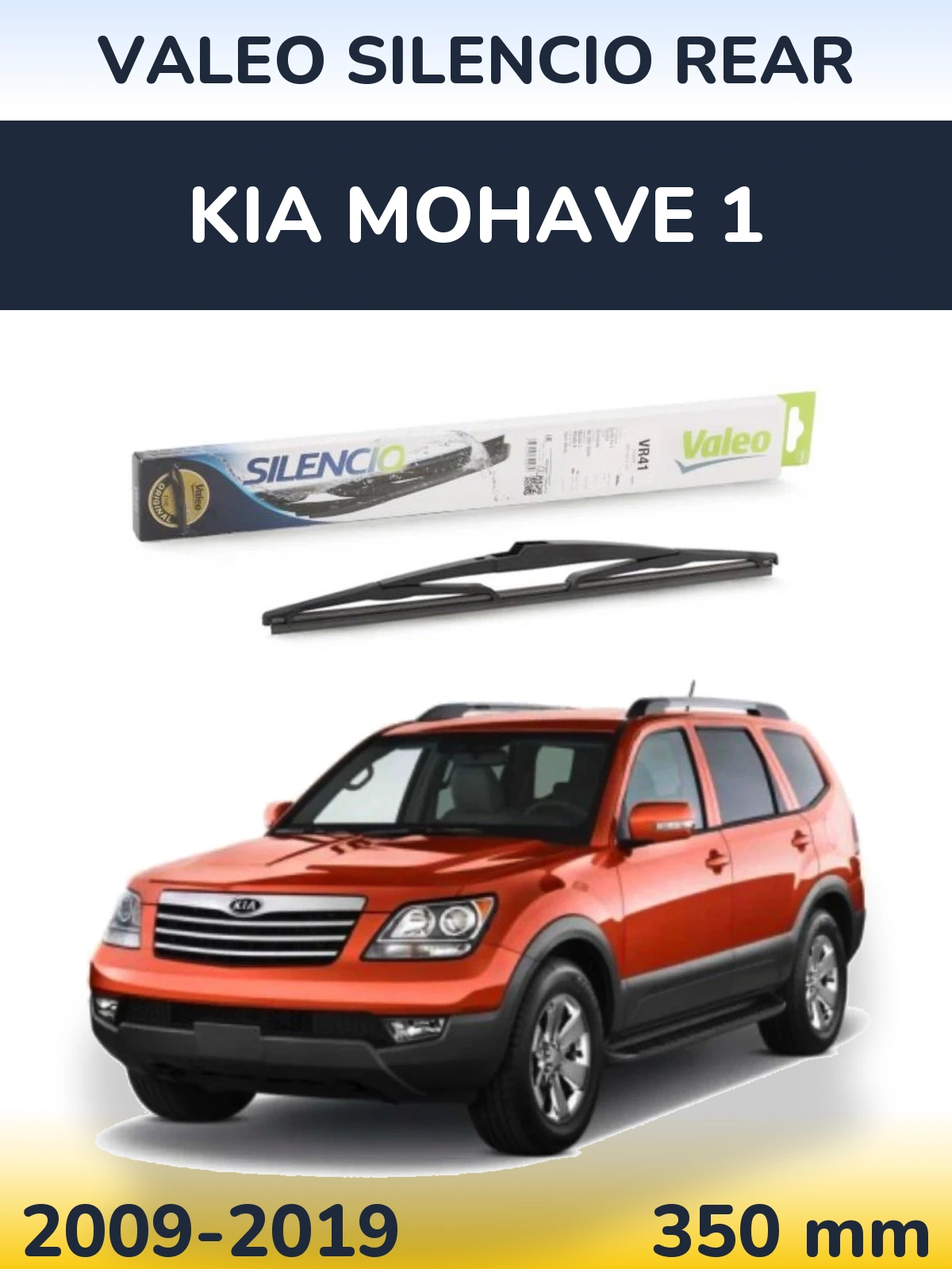 Zadní stěrač Valeo Silencio Rear 345 mm pro KIA Mohave 1 2009-2019