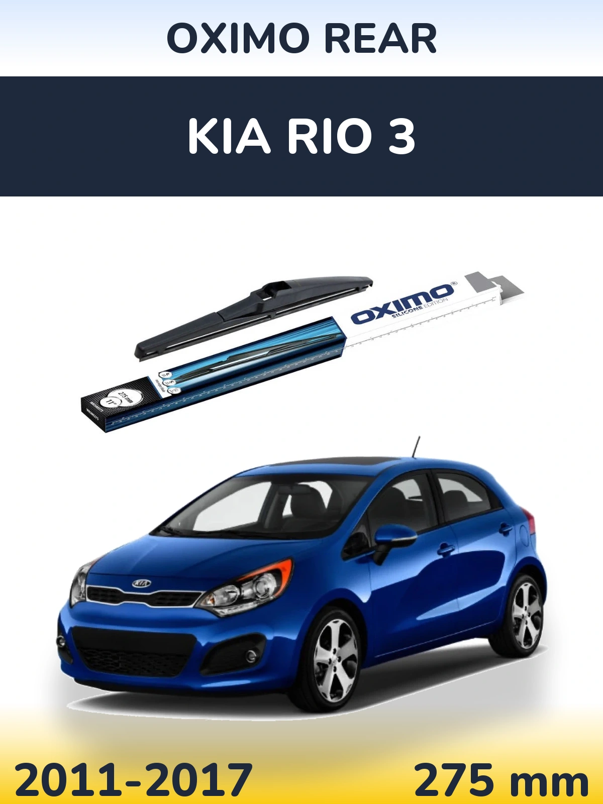 Zadní stěrač Oximo Rear 280 mm pro KIA Rio 3 2011-2017