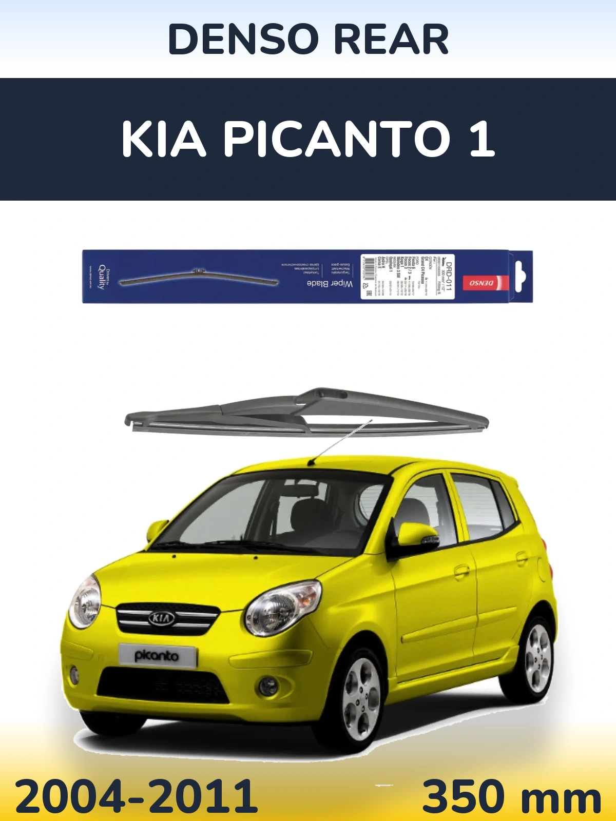 Zadní stěrač Denso Rear 300 mm pro KIA Picanto 1 2004-2011