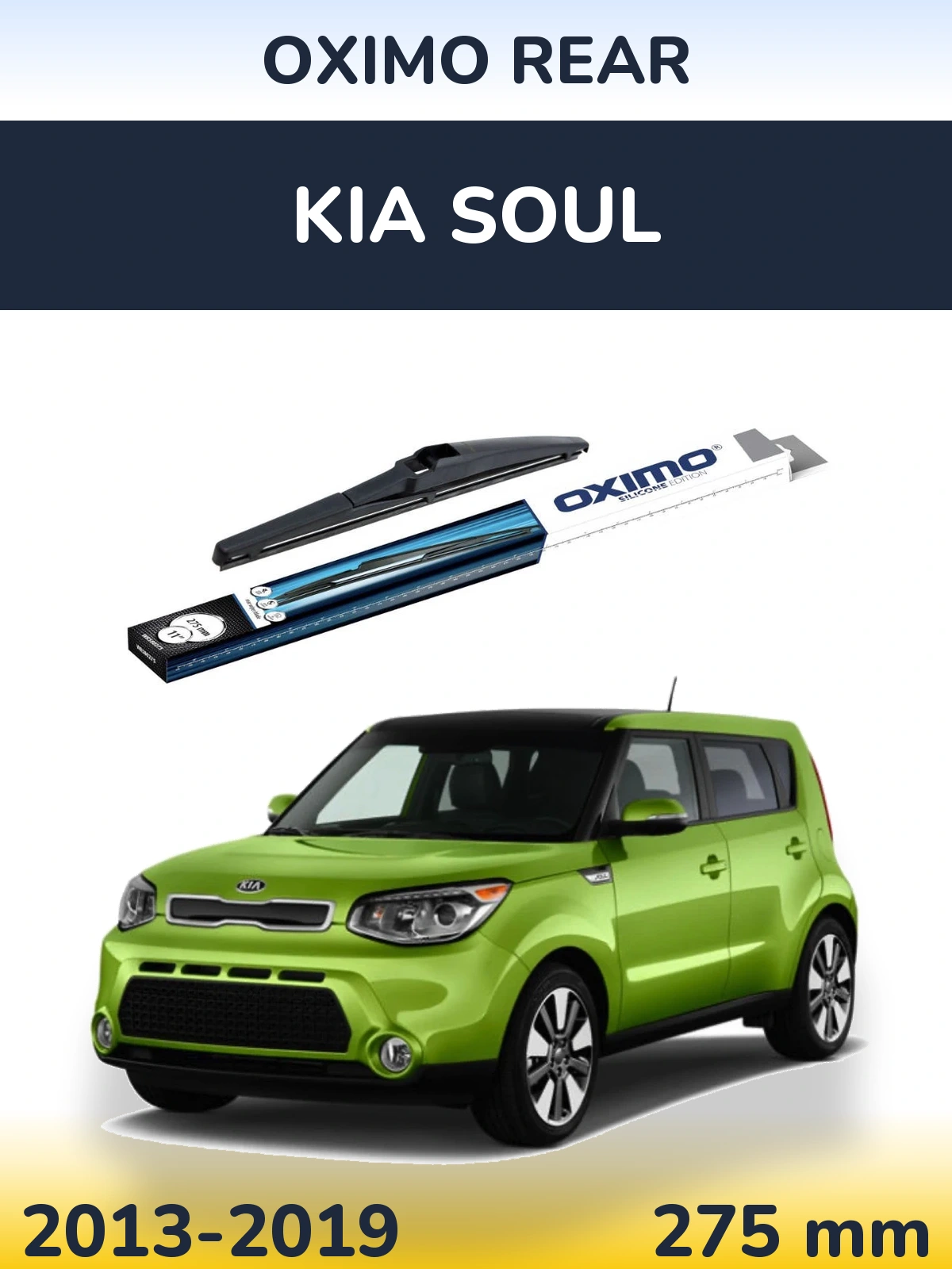 Zadní stěrač Oximo Rear 280 mm pro KIA Soul 2013-2019
