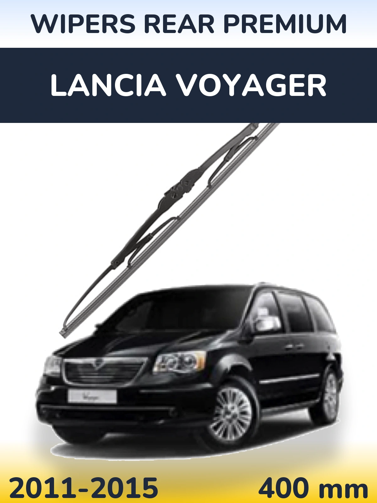 Zadní stěrač WIPERS REAR PREMIUM 400 mm pro Lancia Voyager 2011-2015