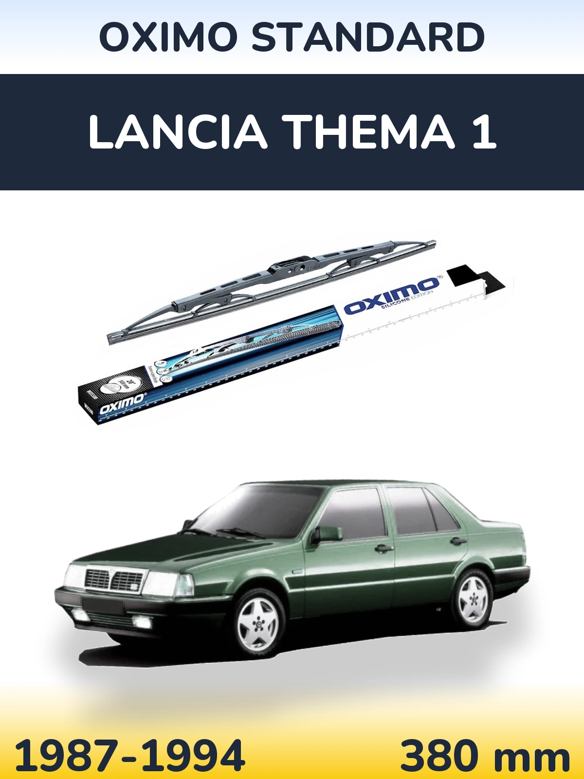 Zadní stěrač Oximo Standard 375 mm pro Lancia Thema 1 1987-1994