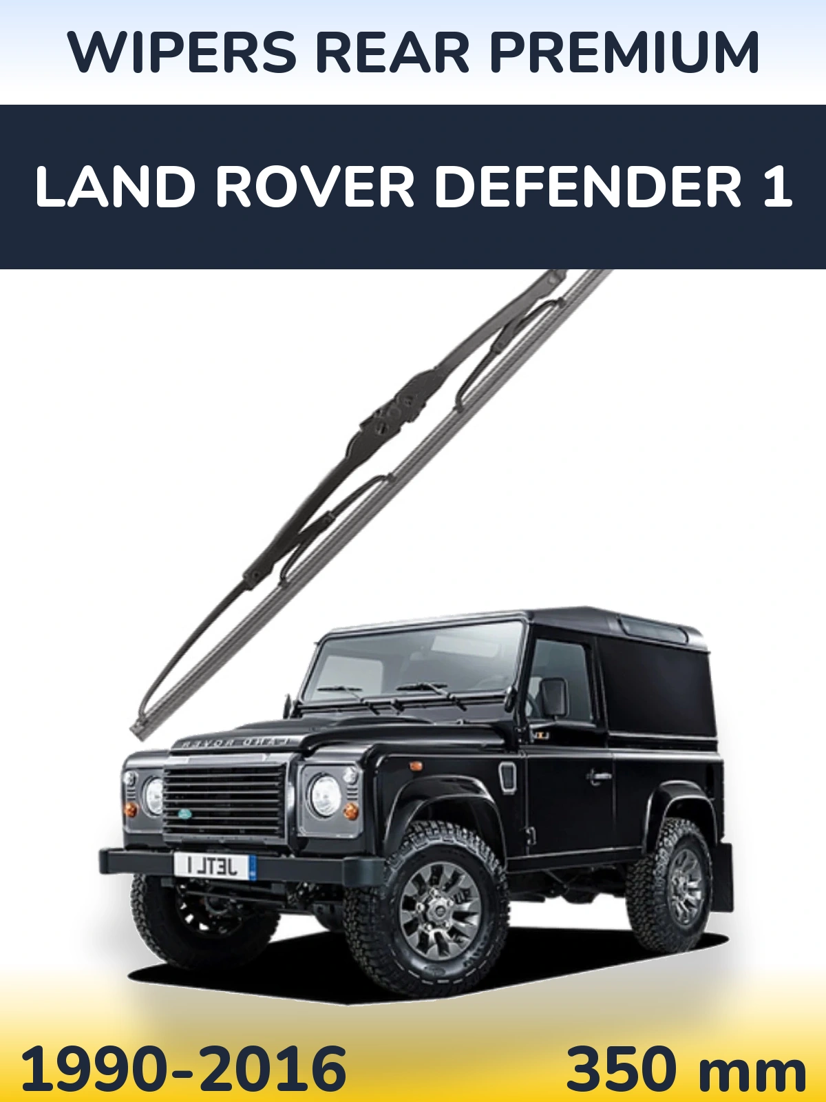 Zadní stěrač WIPERS REAR PREMIUM 350 mm pro Land Rover Defender 1 1990-2016