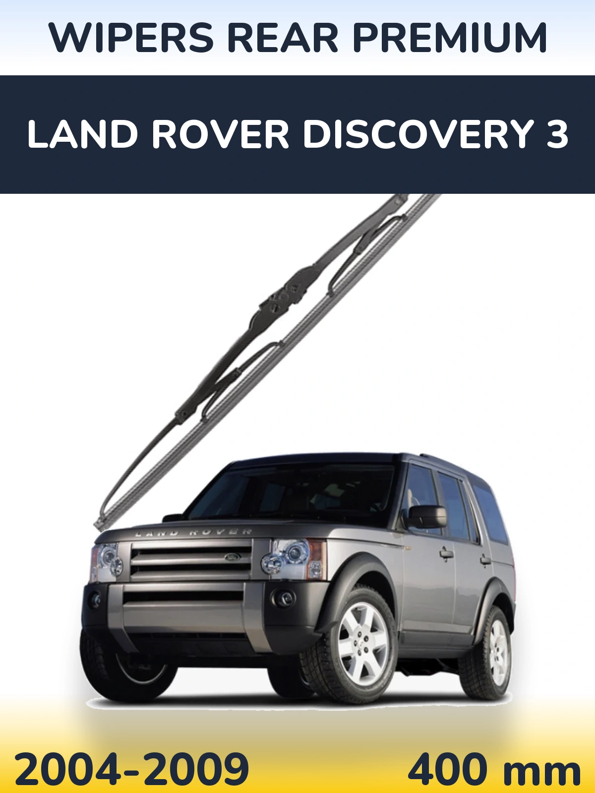 Zadní stěrač WIPERS REAR PREMIUM 400 mm pro Land Rover Discovery 3 2004-2009