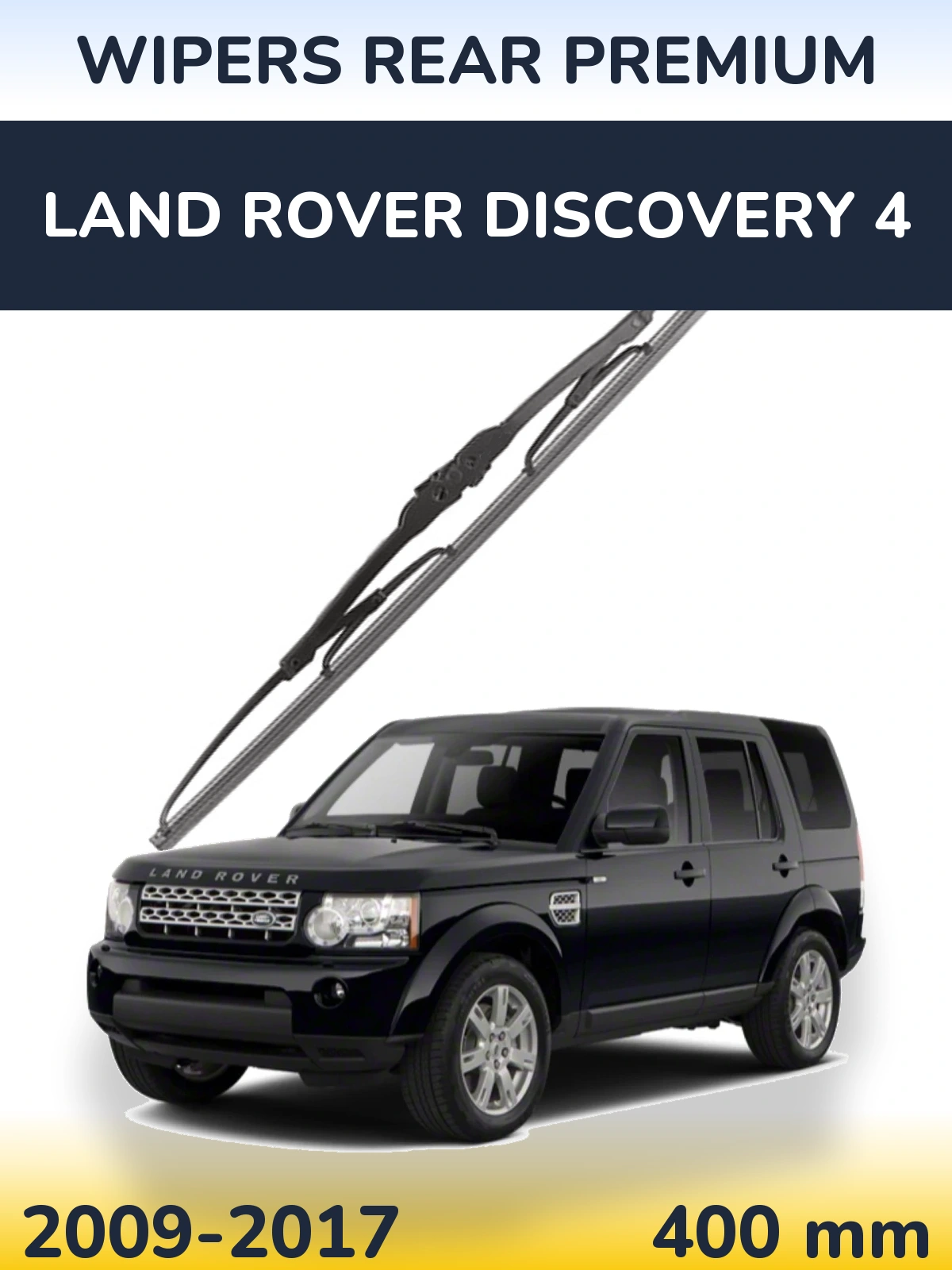 Zadní stěrač WIPERS REAR PREMIUM 400 mm pro Land Rover Discovery 4 2009-2017