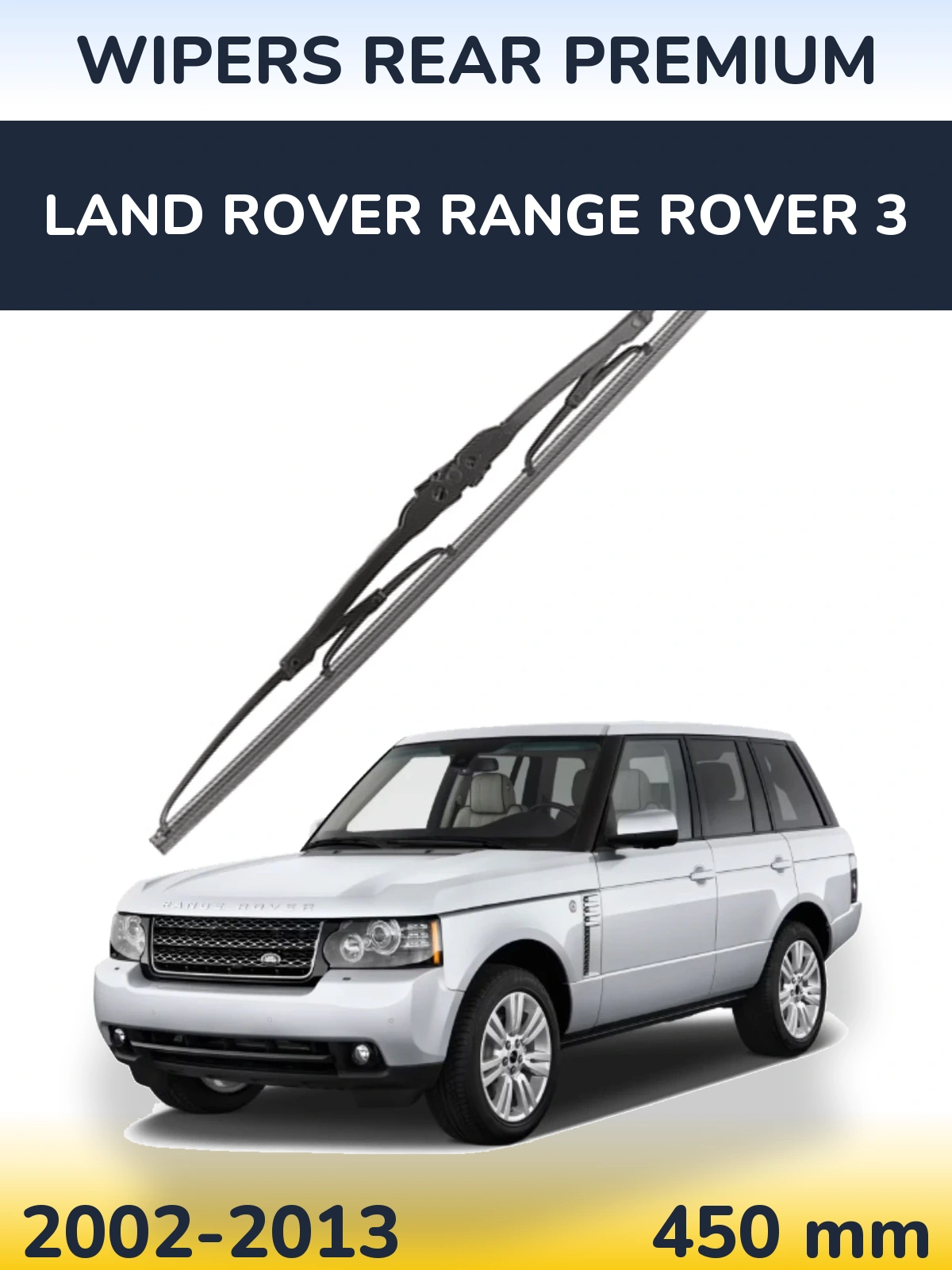 Zadní stěrač WIPERS REAR PREMIUM 450 mm pro Land Rover Range Rover 3 2002-2013