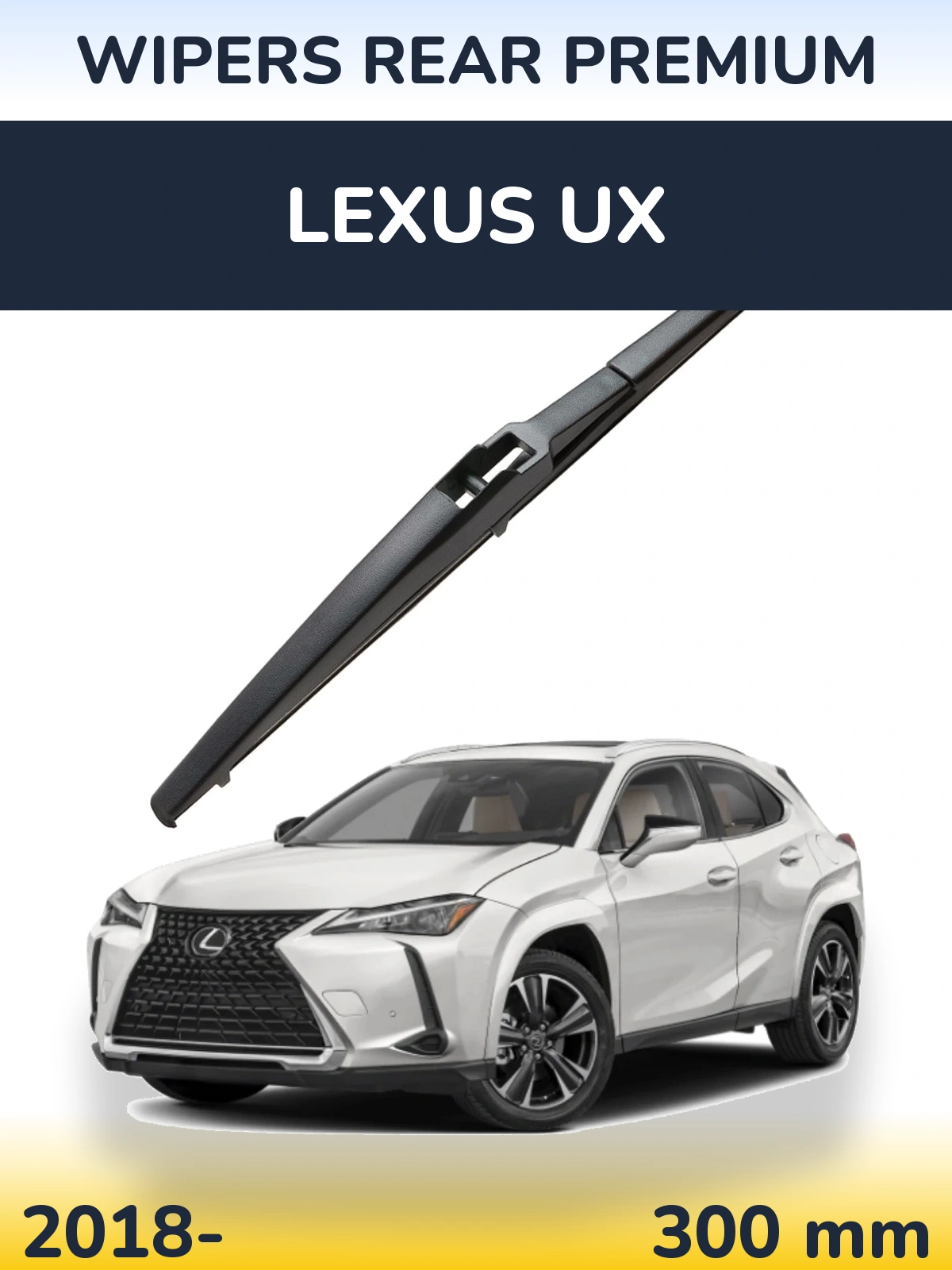 Zadní stěrač WIPERS REAR PREMIUM 300 mm pro Lexus UX 2018-2026