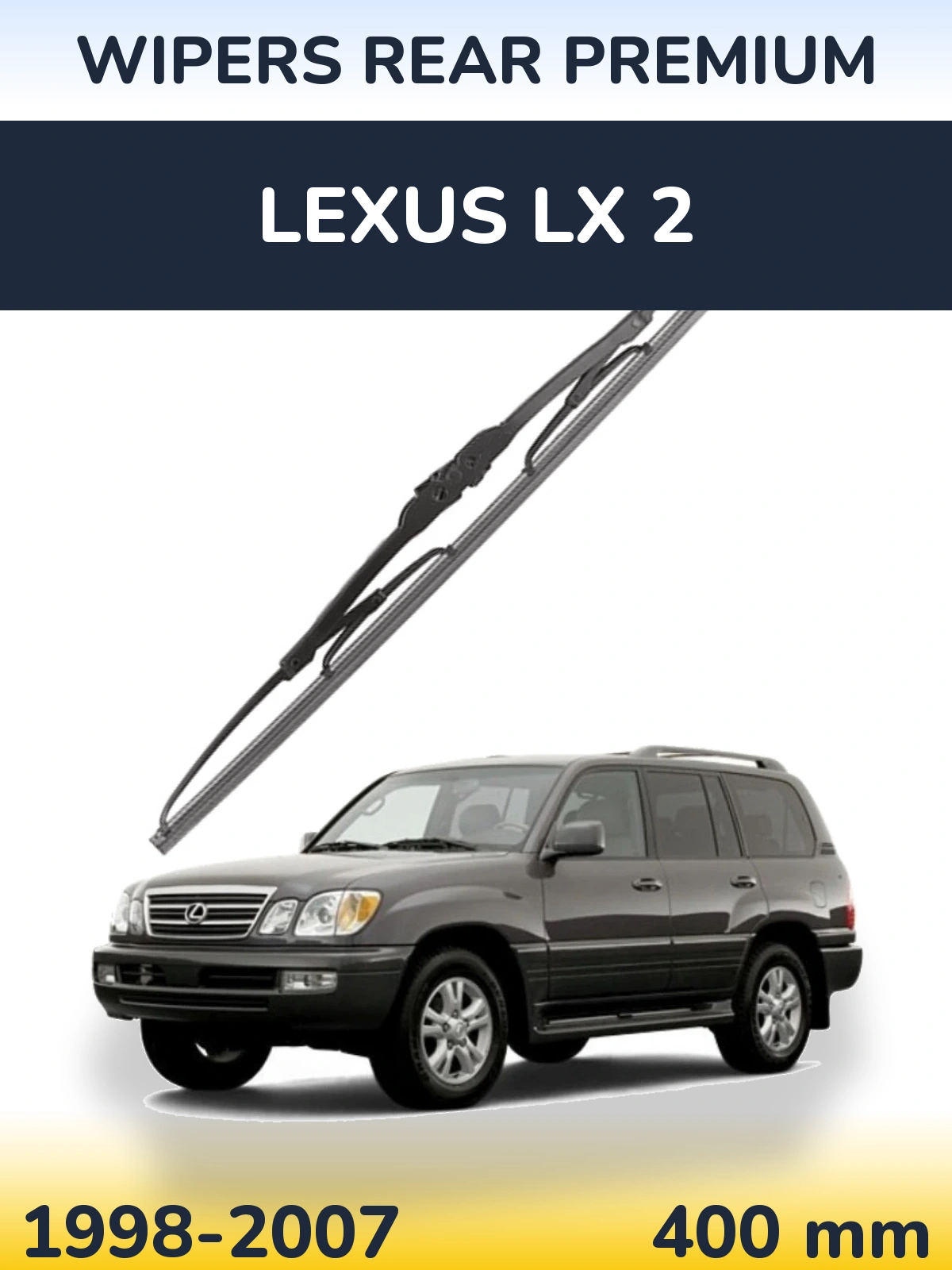 Zadní stěrač WIPERS REAR PREMIUM 400 mm pro Lexus LX 2 1998-2007