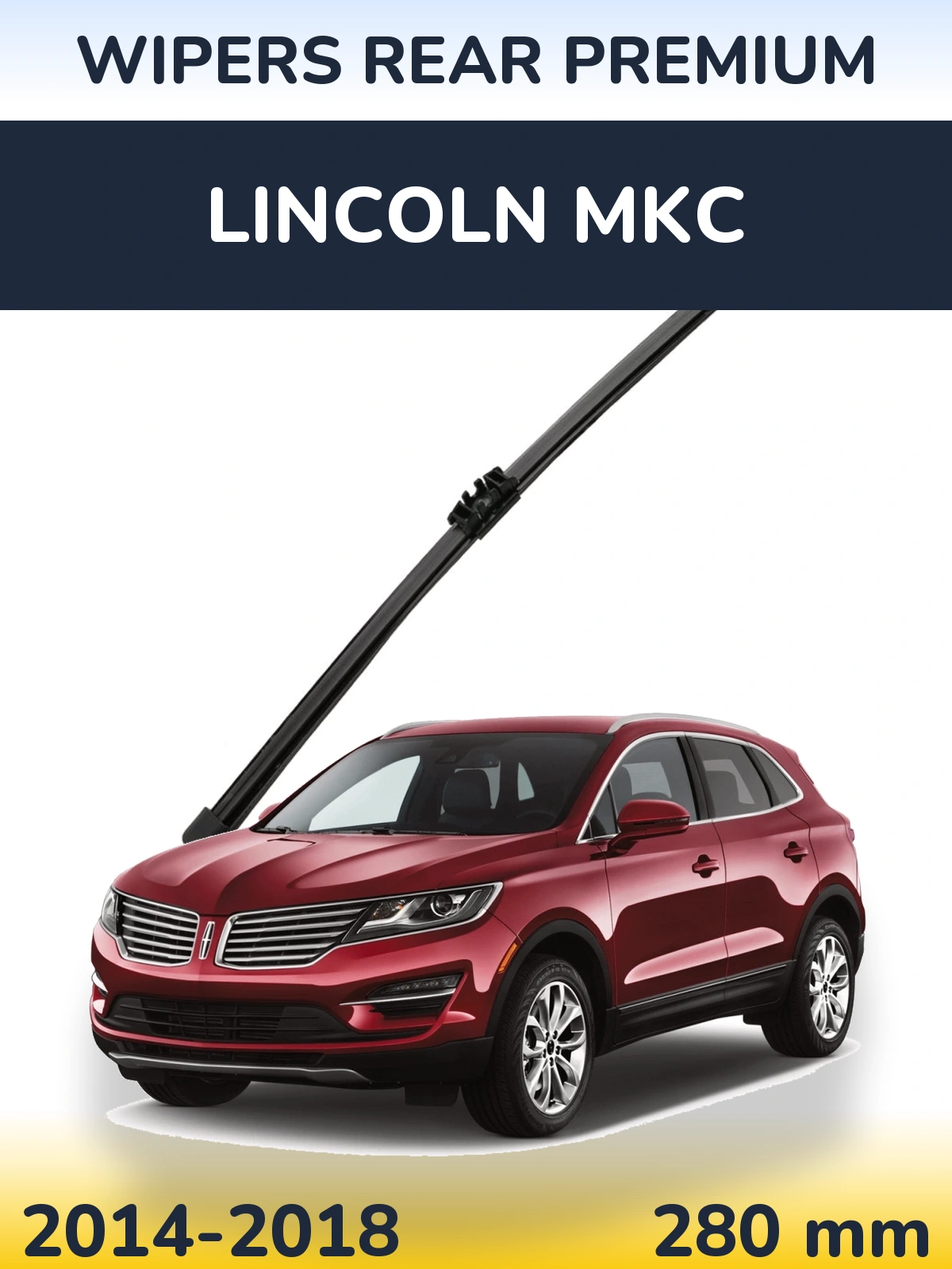 Zadní stěrač WIPERS REAR PREMIUM 280 mm pro Lincoln MKC 2014-2018