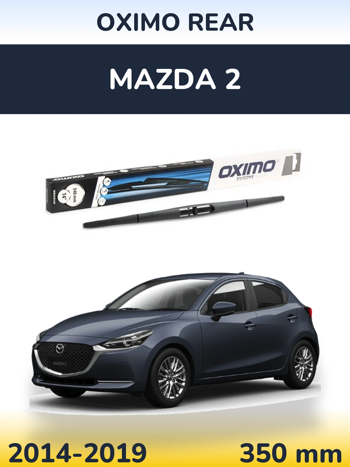 Zadní stěrač Oximo Rear 350 mm pro Mazda 2 2014-2019