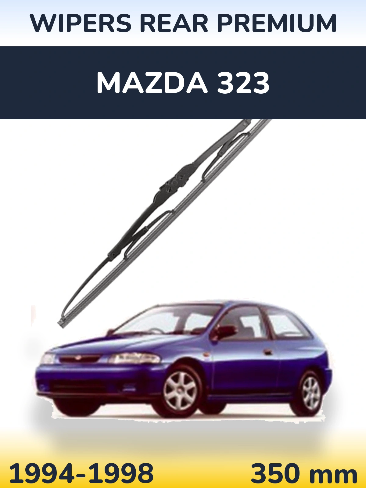 Zadní stěrač WIPERS REAR PREMIUM 350 mm pro Mazda 323 1994-1998