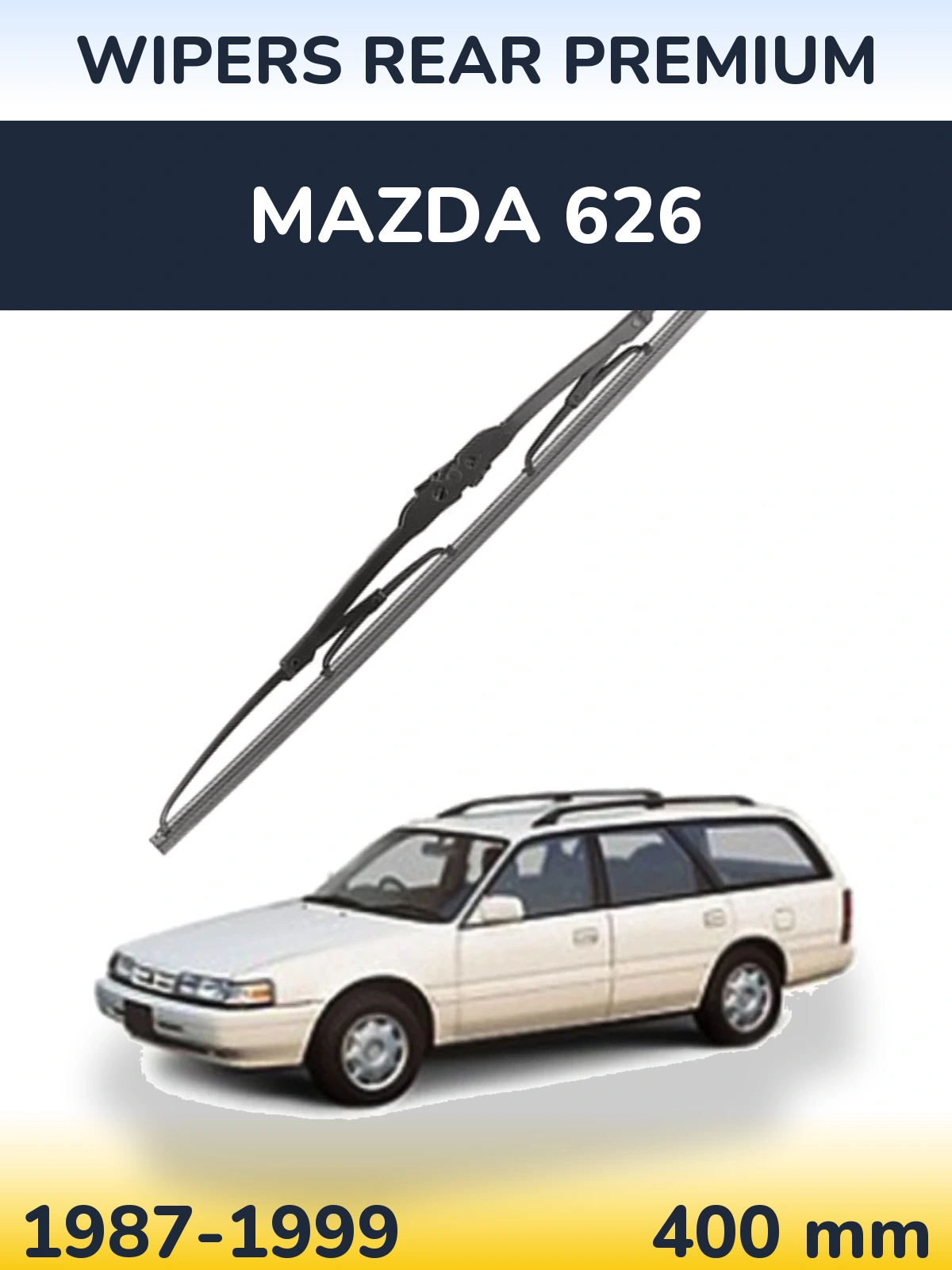 Zadní stěrač WIPERS REAR PREMIUM 400 mm pro Mazda 626 1987-1999