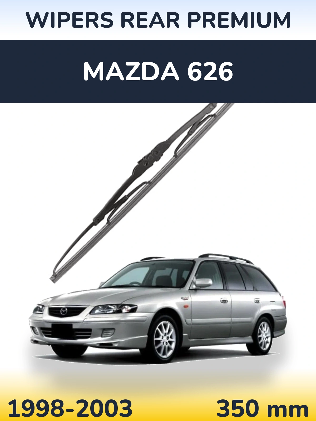 Zadní stěrač WIPERS REAR PREMIUM 350 mm pro Mazda 626 1998-2003