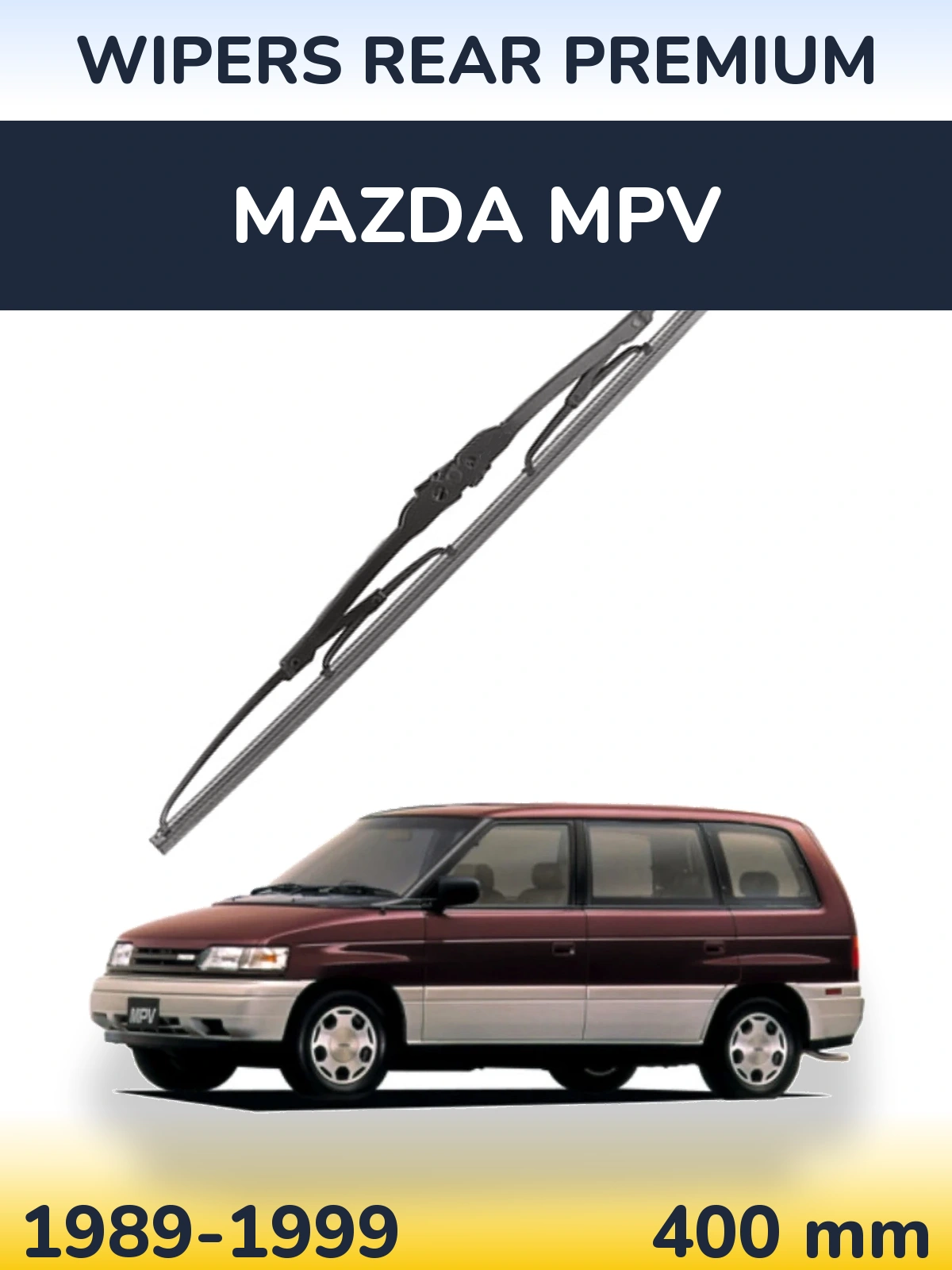 Zadní stěrač WIPERS REAR PREMIUM 400 mm pro Mazda MPV 1989-1999