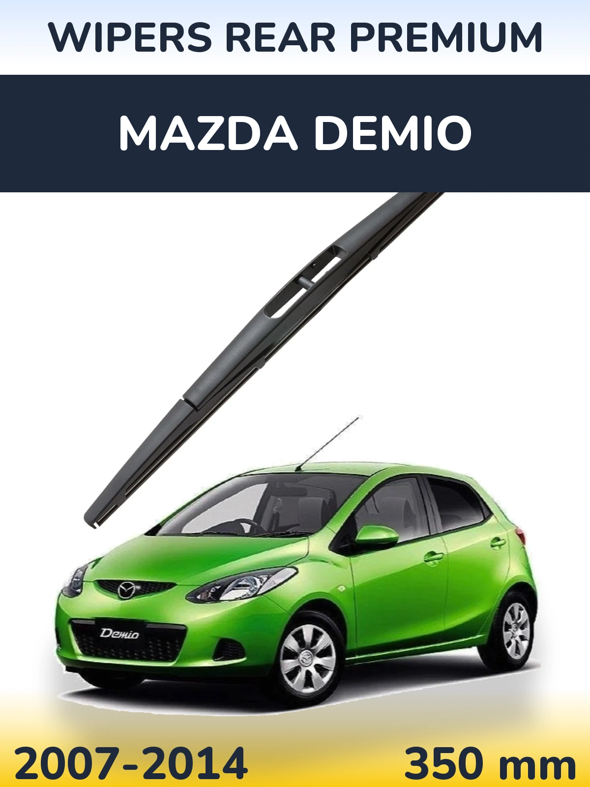 Zadní stěrač WIPERS REAR PREMIUM 350 mm pro Mazda Demio 2007-2014