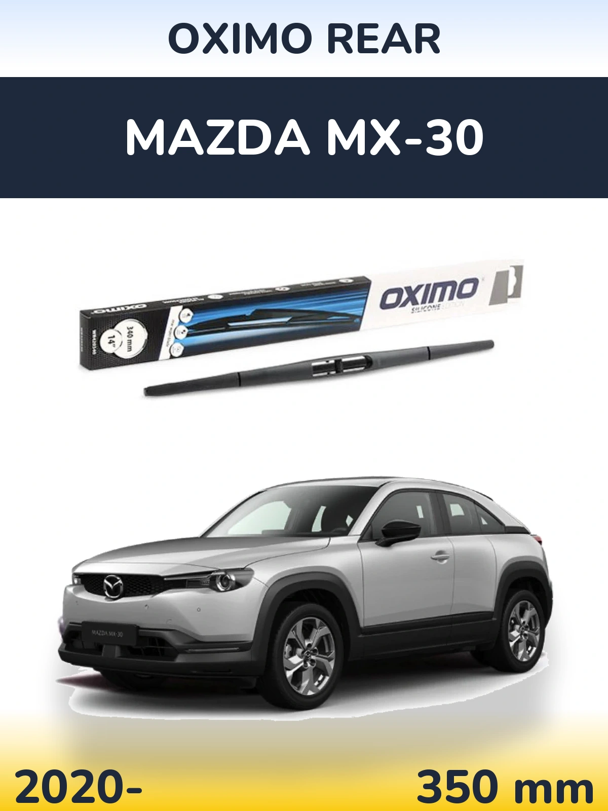 Zadní stěrač Oximo Rear 350 mm pro Mazda MX-30 2020-2026