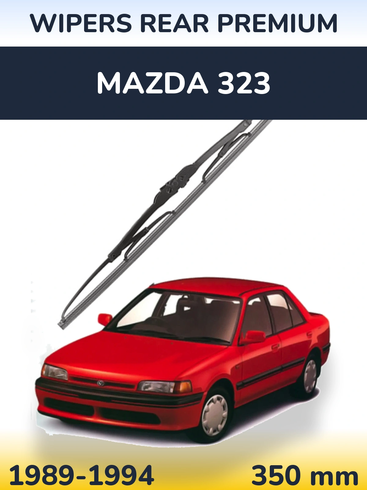 Zadní stěrač WIPERS REAR PREMIUM 350 mm pro Mazda 323 1989-1994
