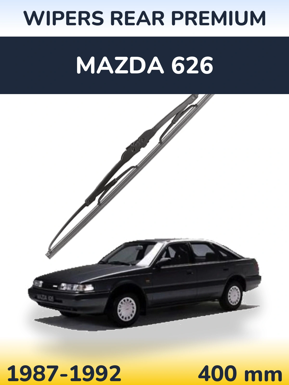 Zadní stěrač WIPERS REAR PREMIUM 400 mm pro Mazda 626 1987-1992