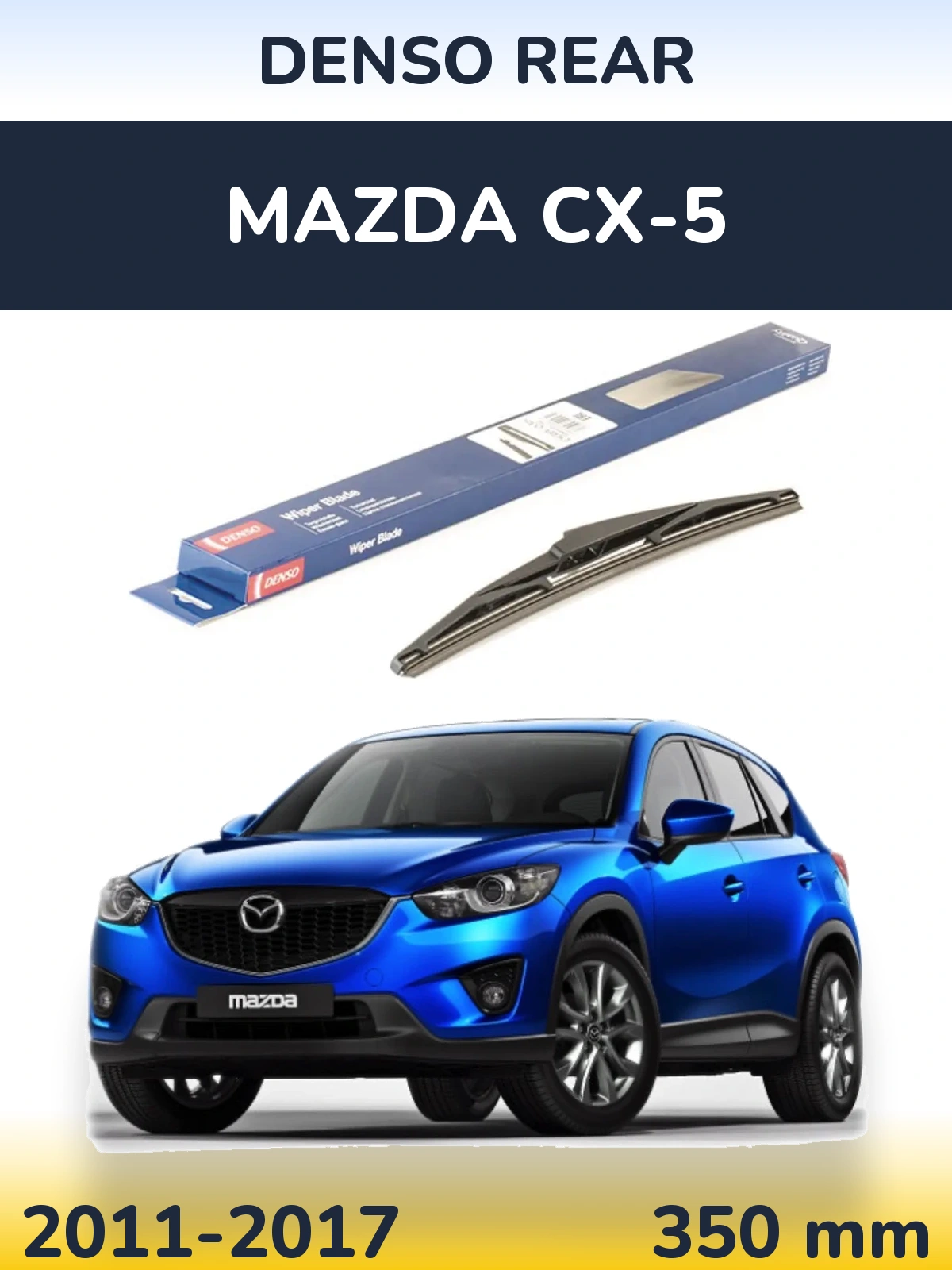 Zadní stěrač Denso Rear 350 mm pro Mazda CX-5 2011-2017