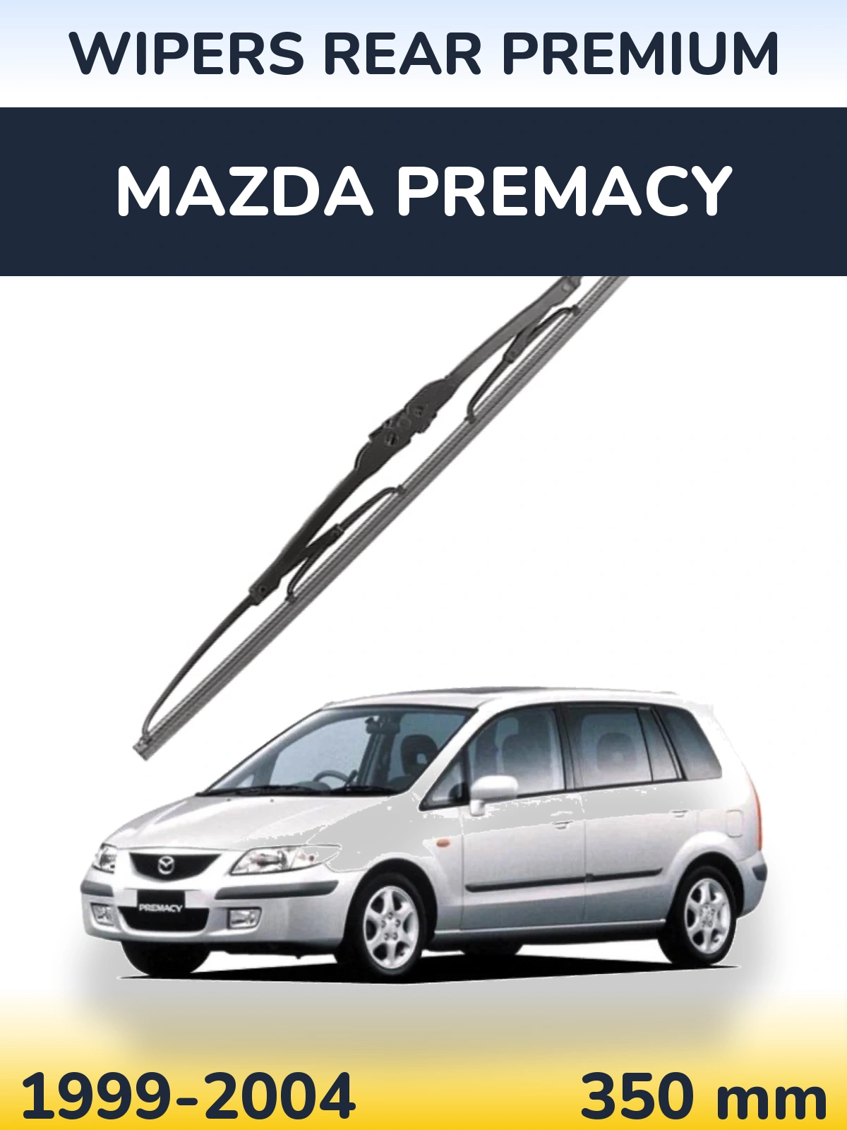 Zadní stěrač WIPERS REAR PREMIUM 350 mm pro Mazda Premacy 1999-2004
