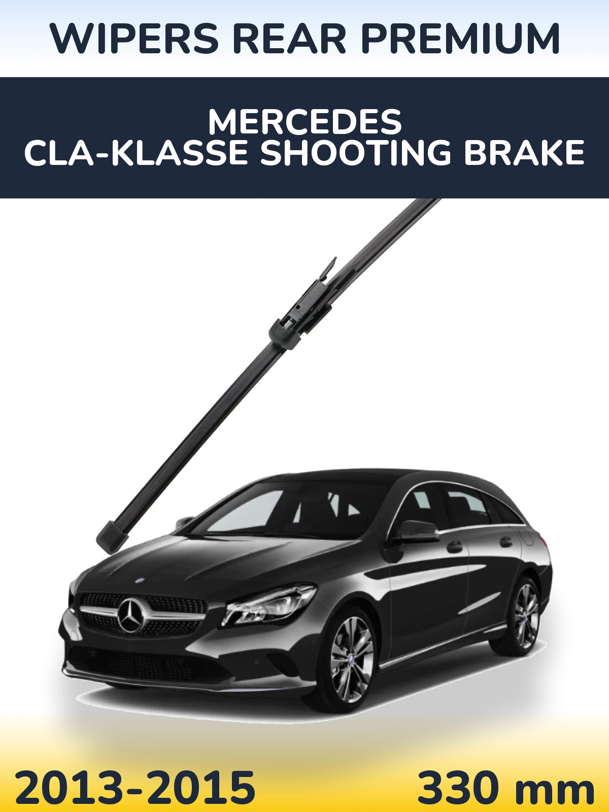 Задня щітка WIPERS REAR PREMIUM 330 мм для Mercedes CLA-Klasse Shooting Brake 2013-2015