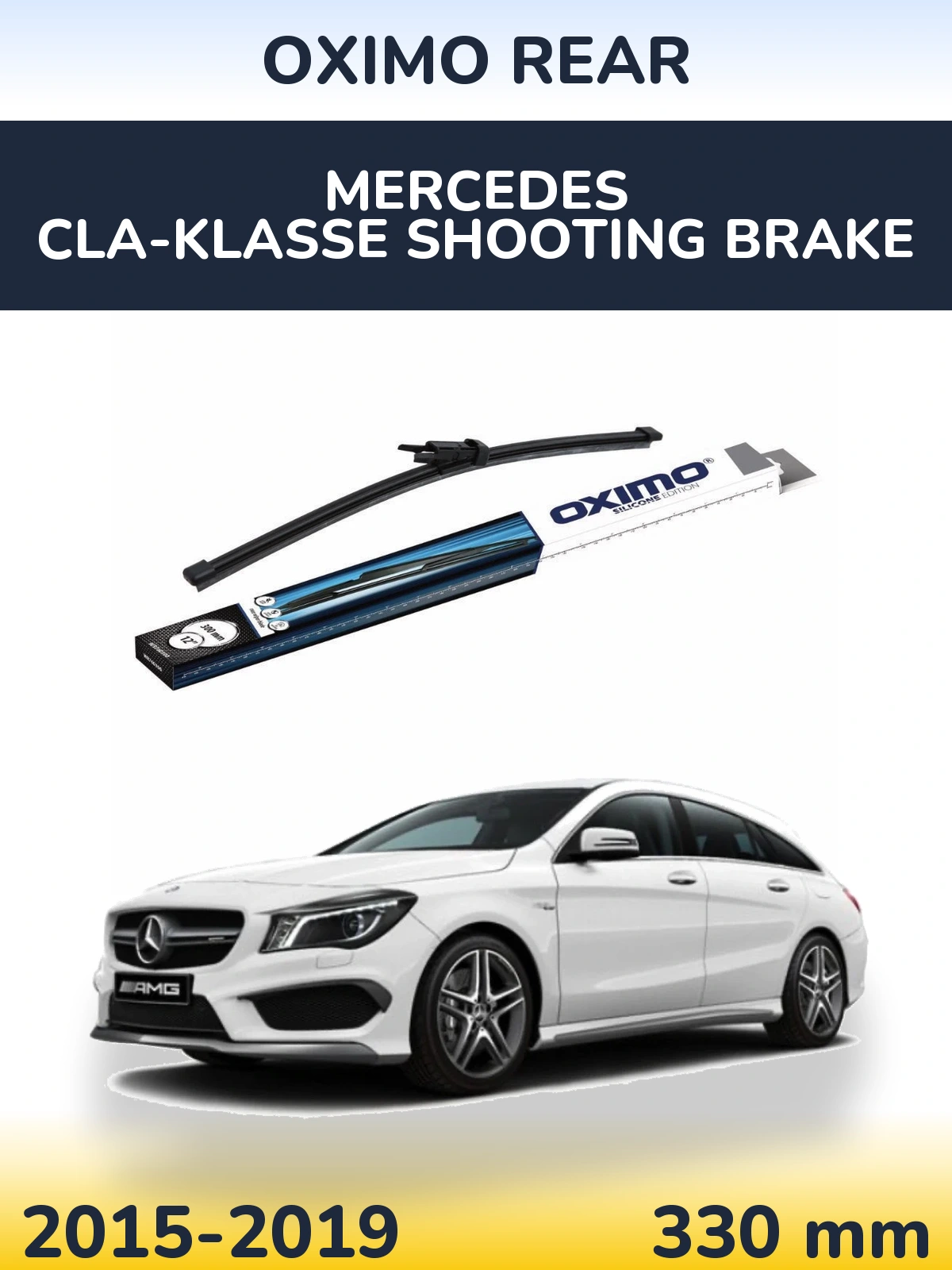 Zadní stěrač Oximo Rear 300 mm pro Mercedes CLA-Klasse Shooting Brake 2015-2019