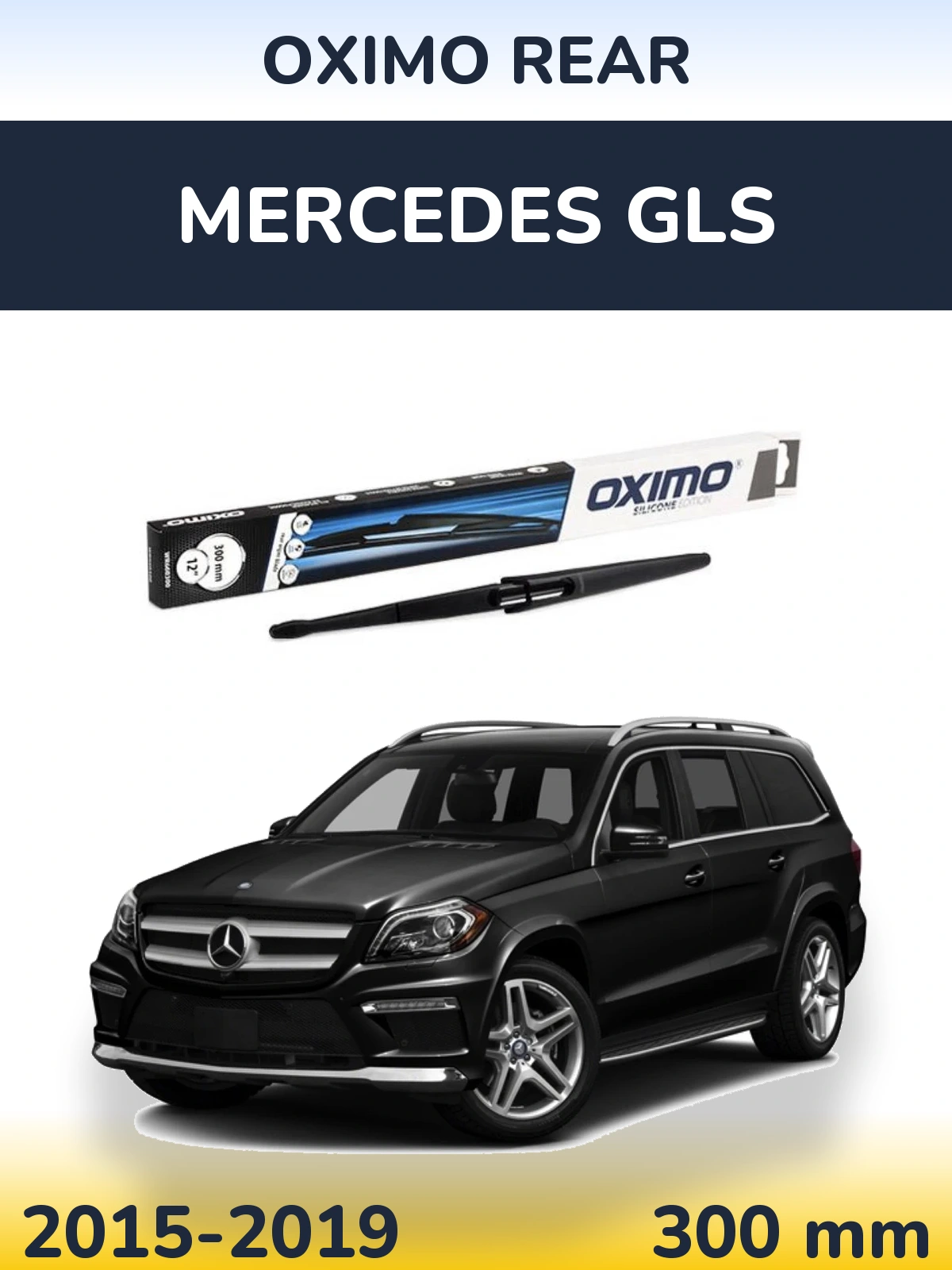 Zadní stěrač Oximo Rear 300 mm pro Mercedes GLS 2015-2019