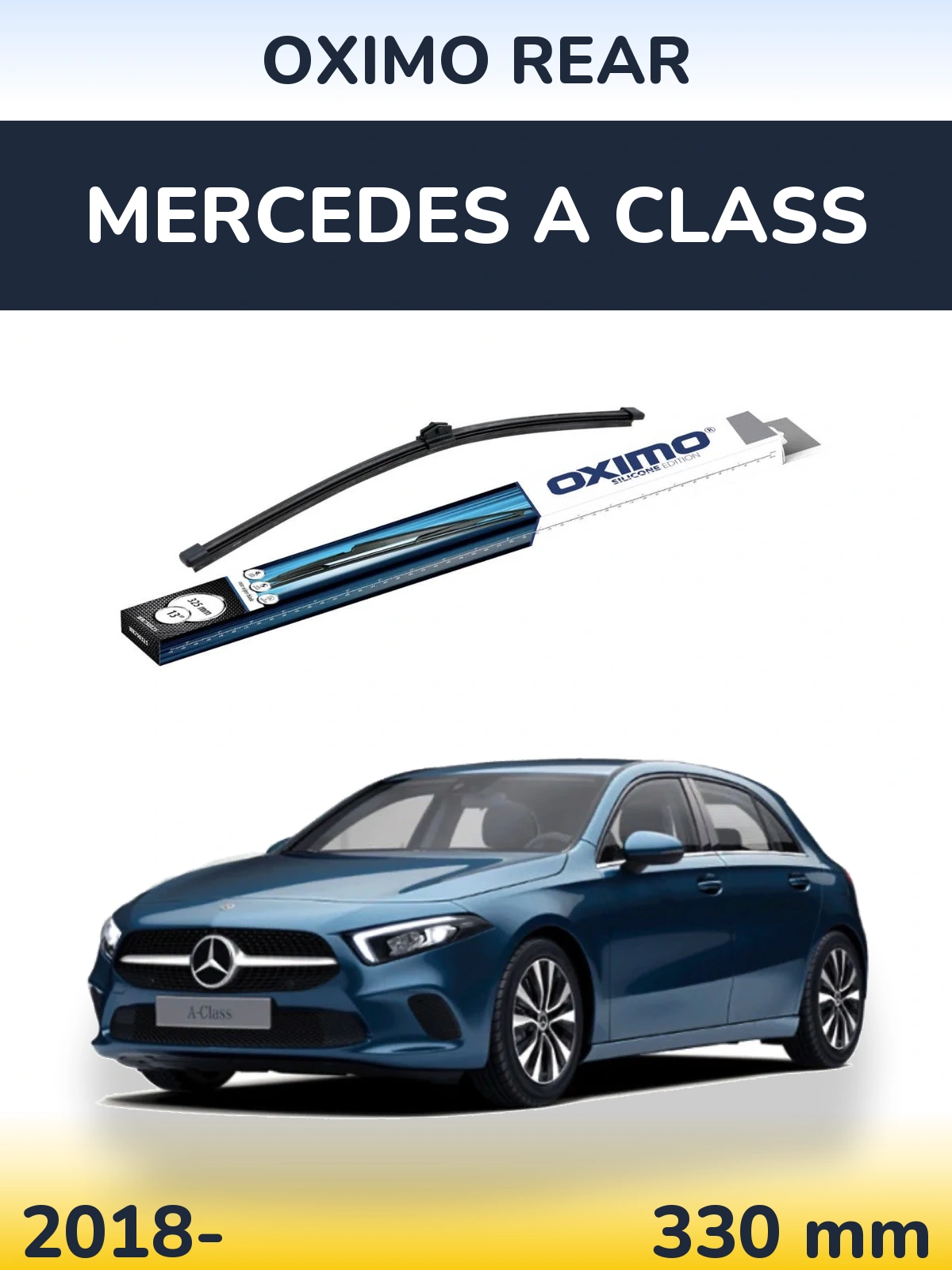 Zadní stěrač Oximo Rear 325 mm pro Mercedes A Class 2018-2026