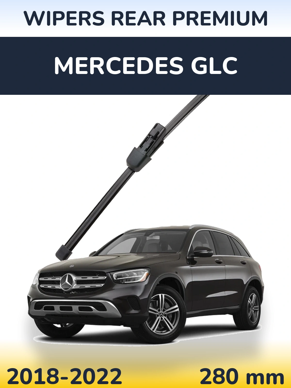 Задня щітка WIPERS REAR PREMIUM 280 мм для Mercedes GLC 2018-2022