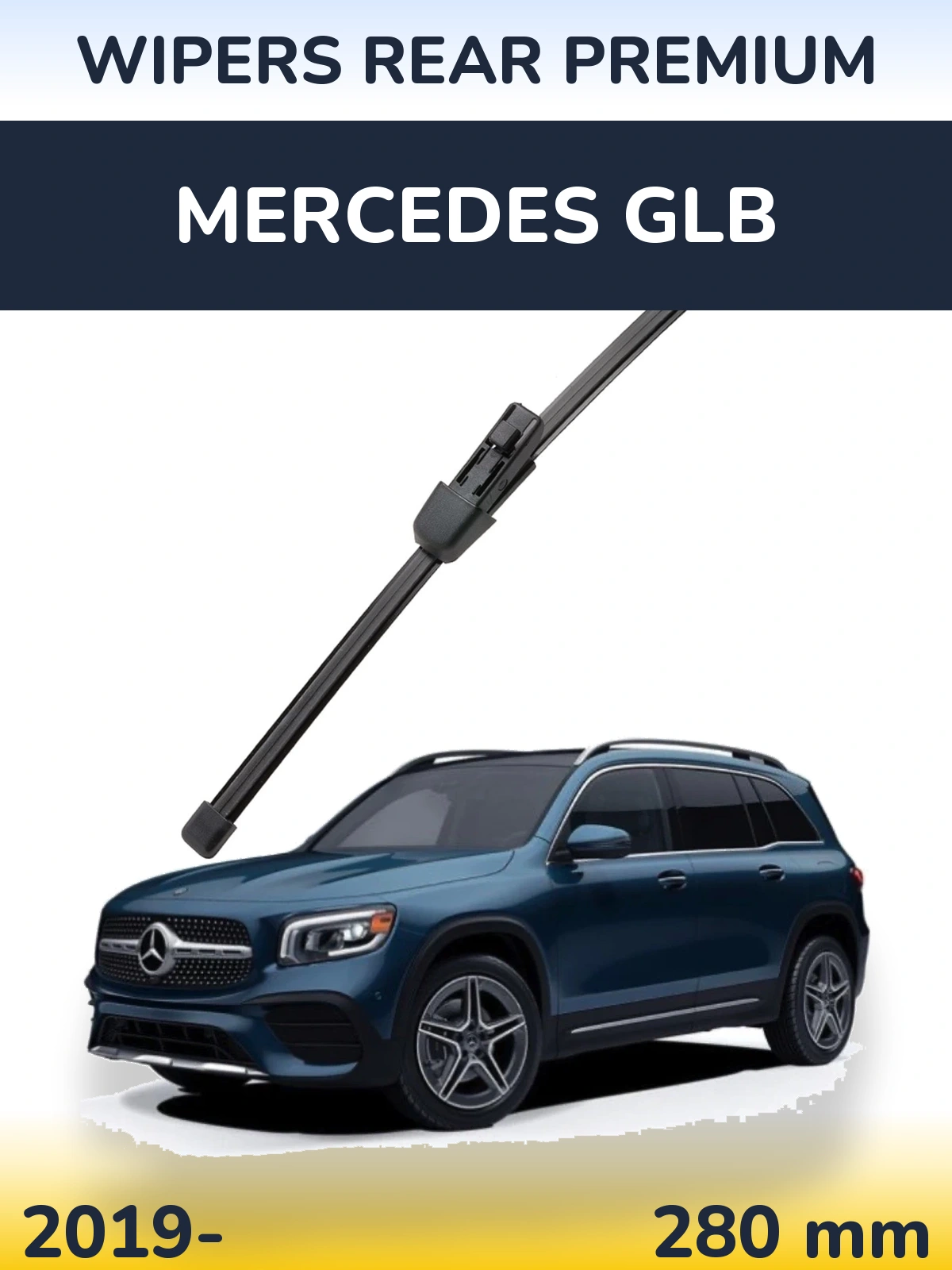 Zadní stěrač WIPERS REAR PREMIUM 280 mm pro Mercedes GLB 2019-2026