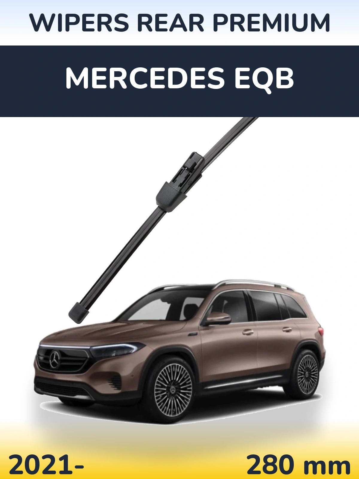 Zadní stěrač WIPERS REAR PREMIUM 280 mm pro Mercedes EQB 2021-2026